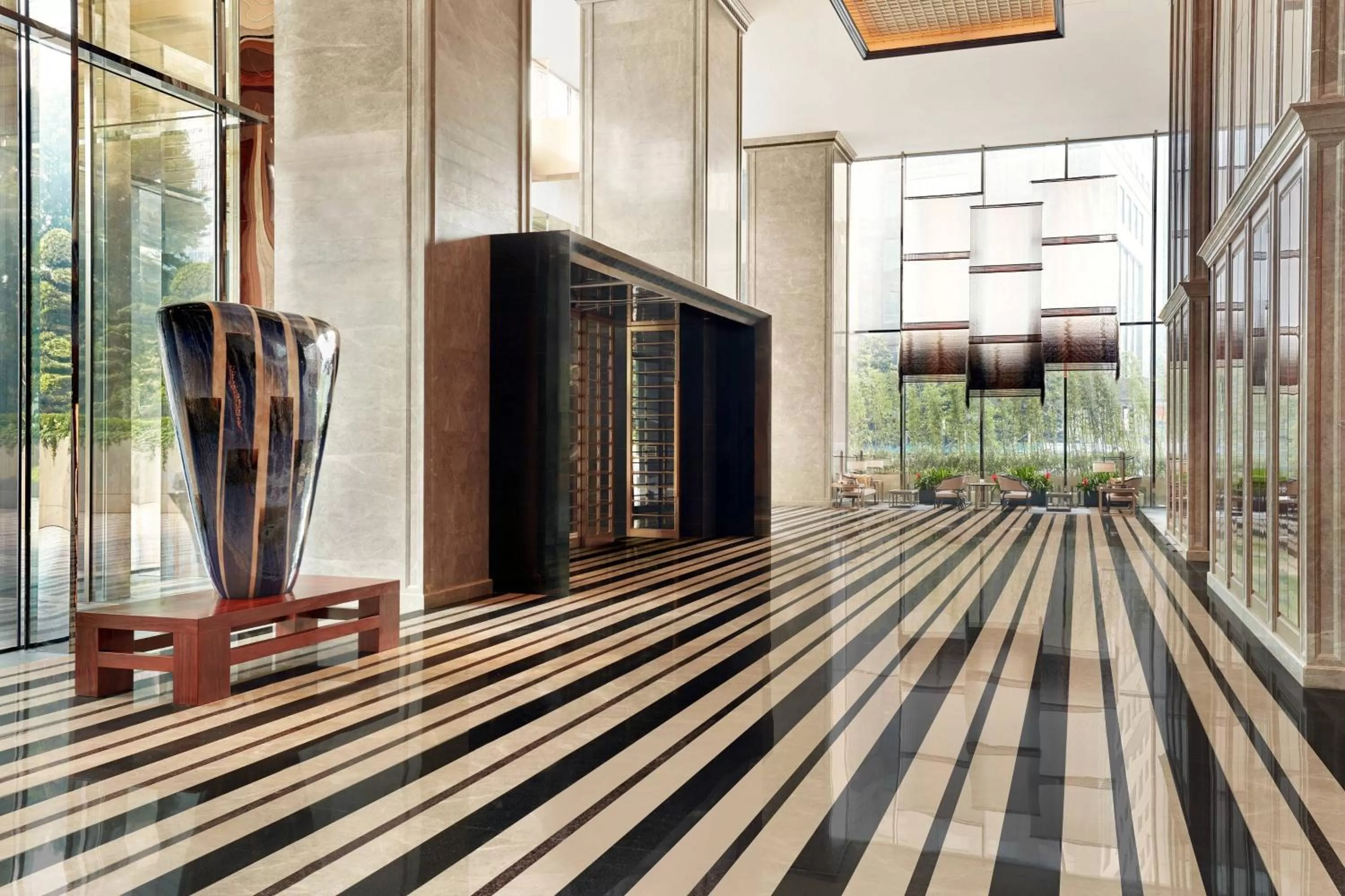 Lobby or reception in The Ritz-Carlton, Nanjing