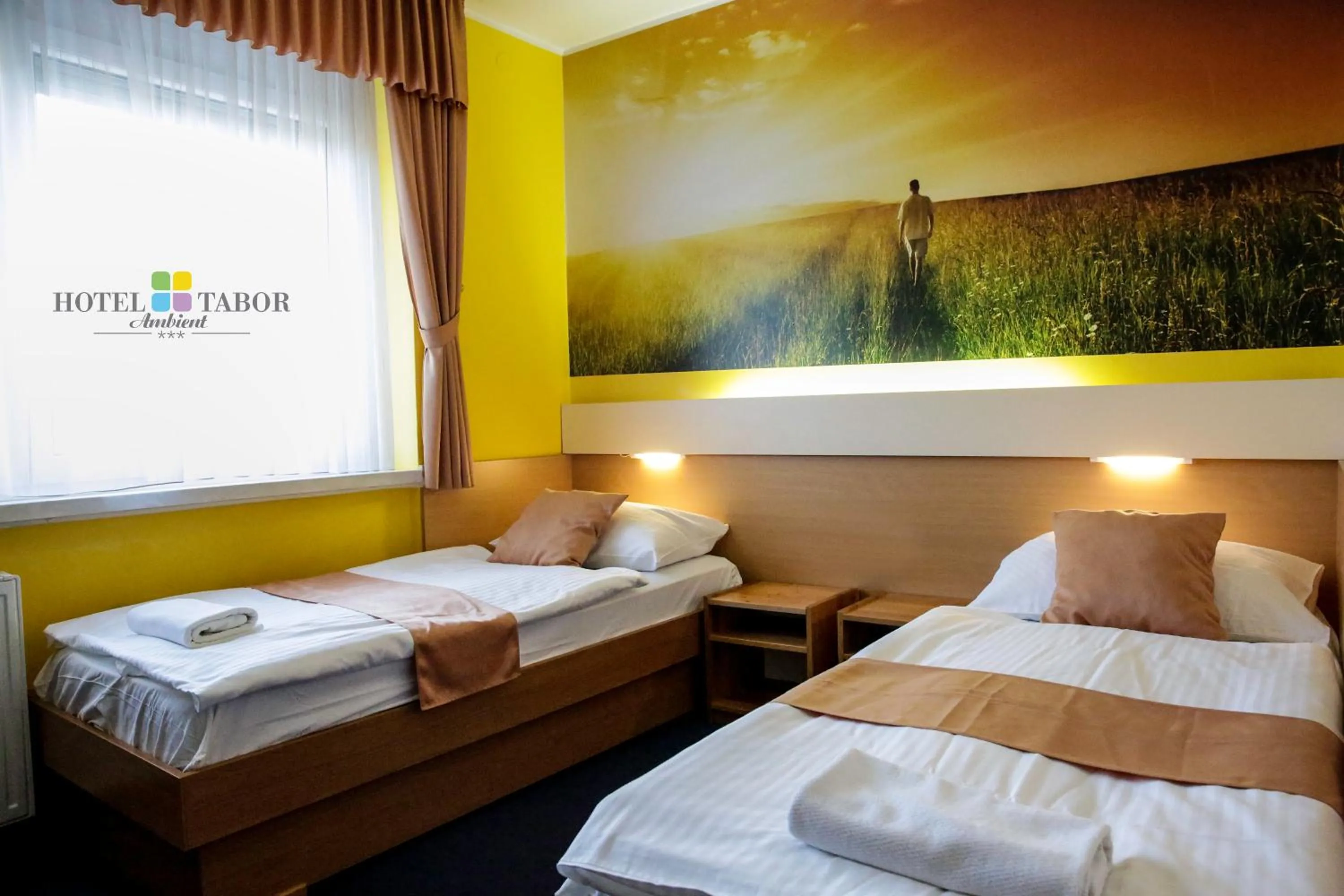 Bed in Hotel Tabor Maribor