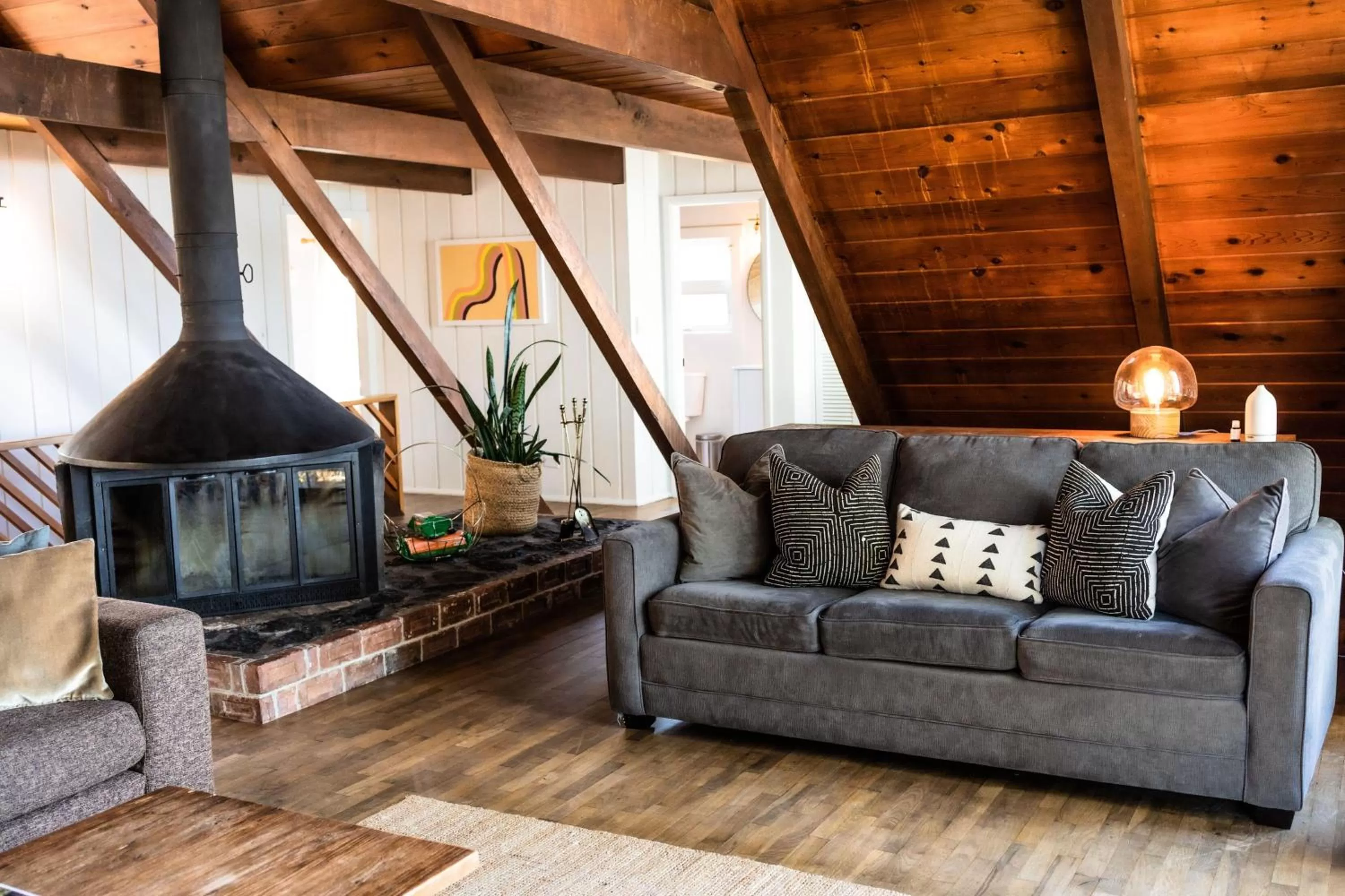 Seating area in The Shoreline Tofino