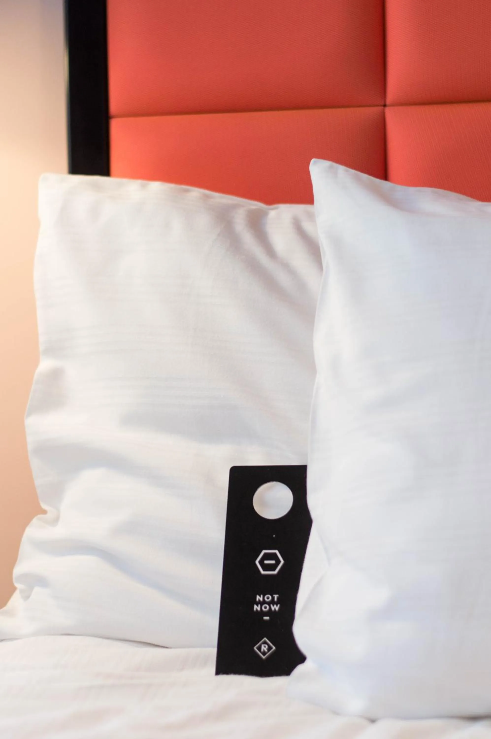 Bed in Hotel Rum Budapest