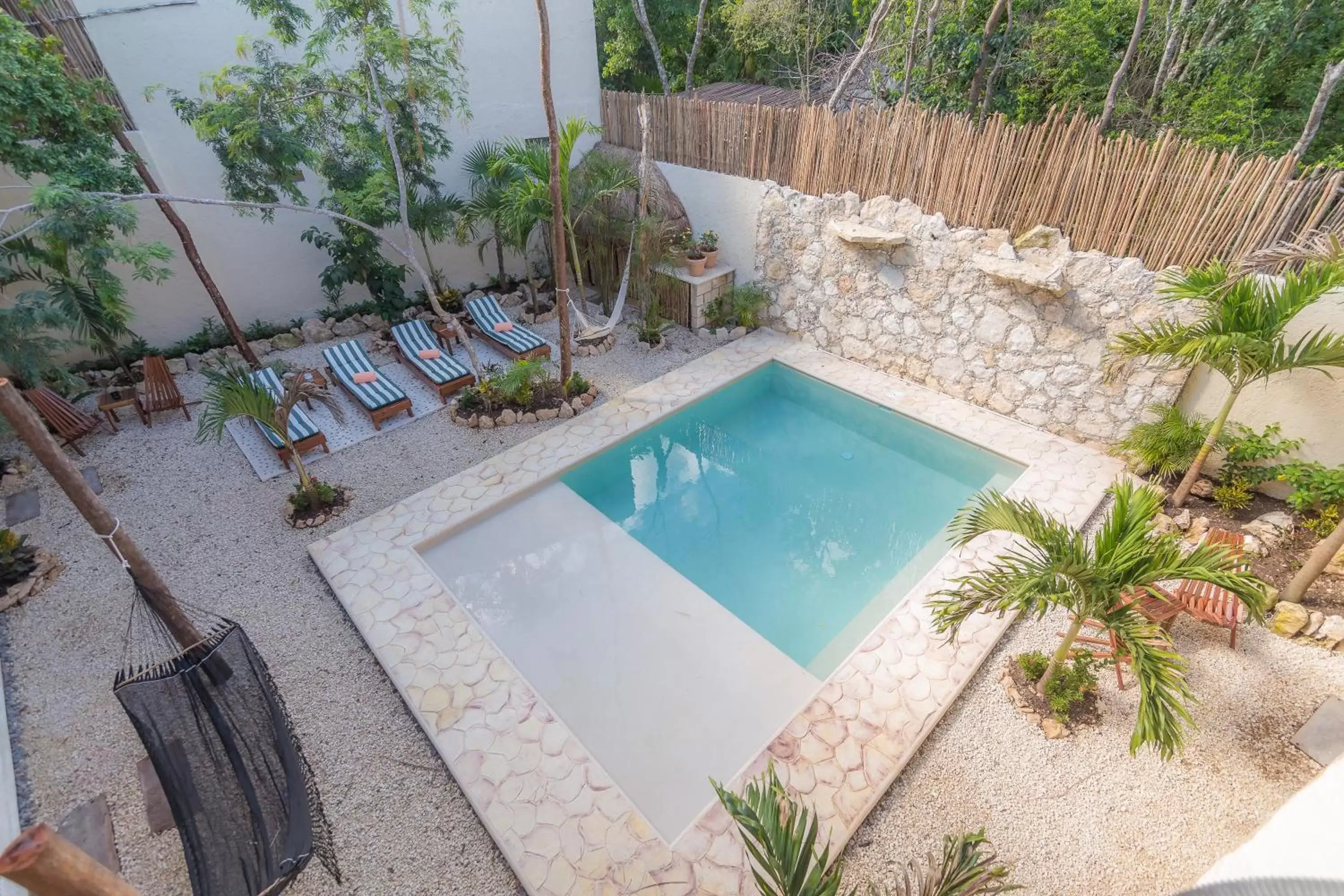 Patio, Pool View in Aldea San Lam - Oasis Of Tulum