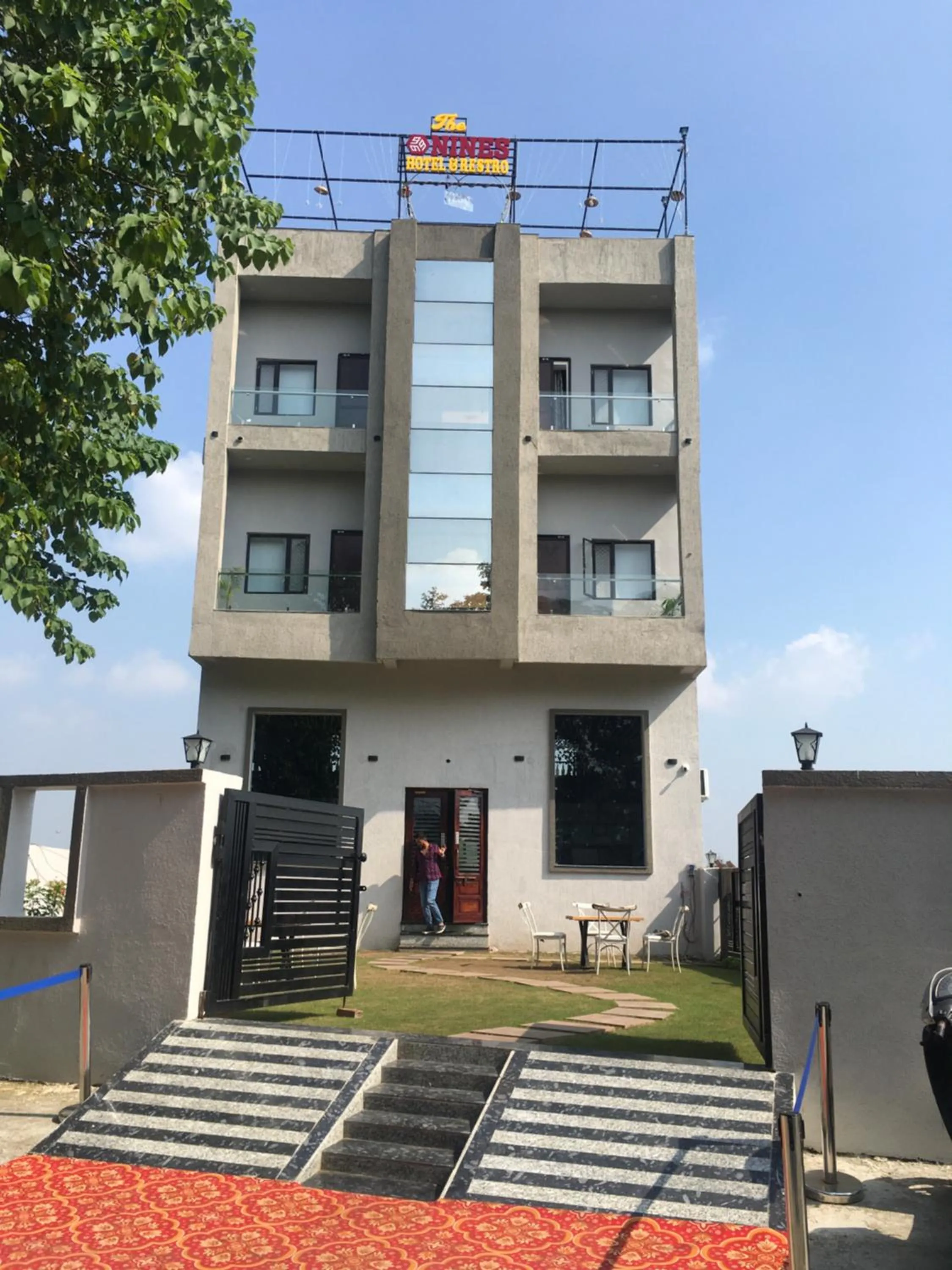 Property Building in The nines hotel & restro