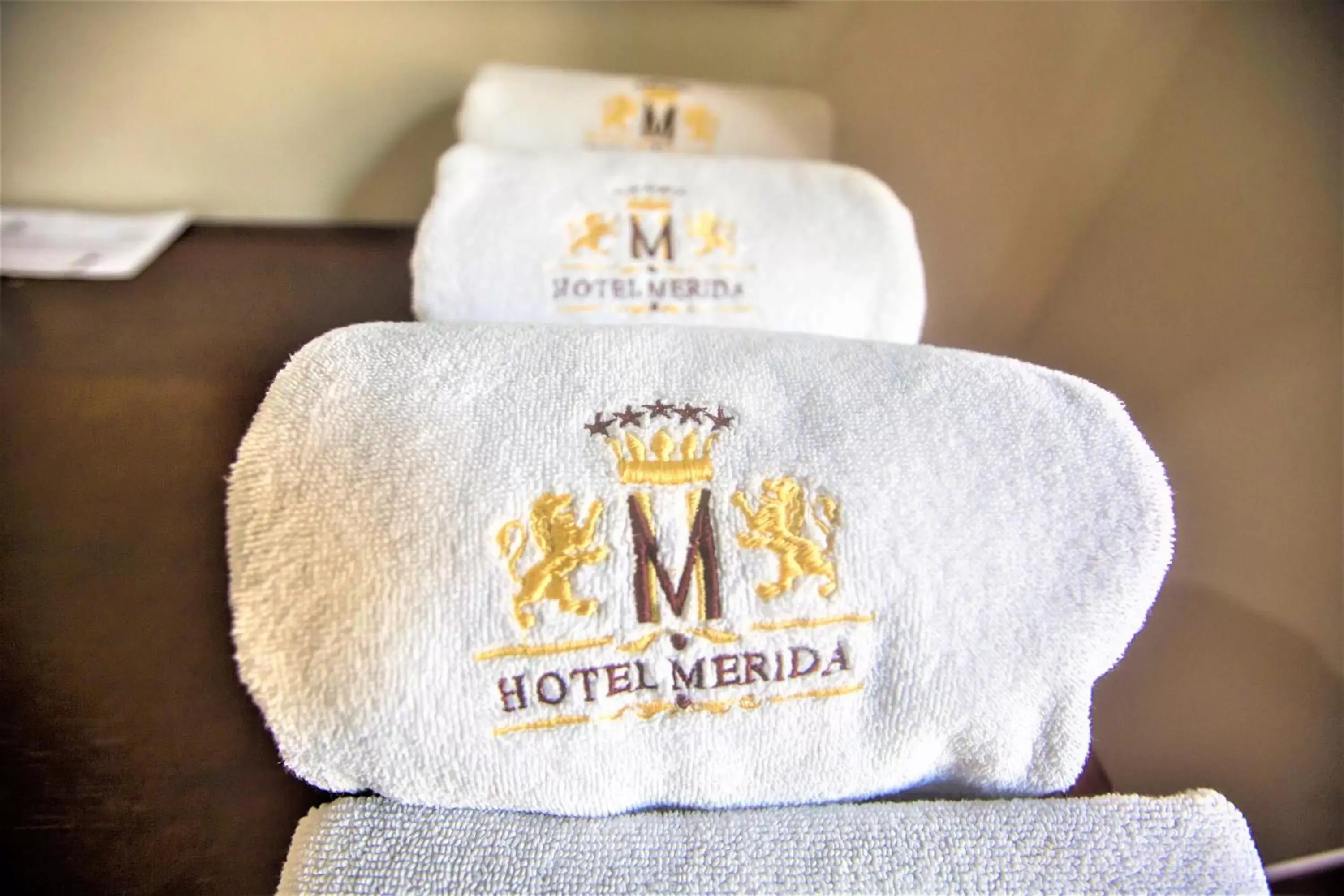 towels, Property Logo/Sign in Hotel Merida