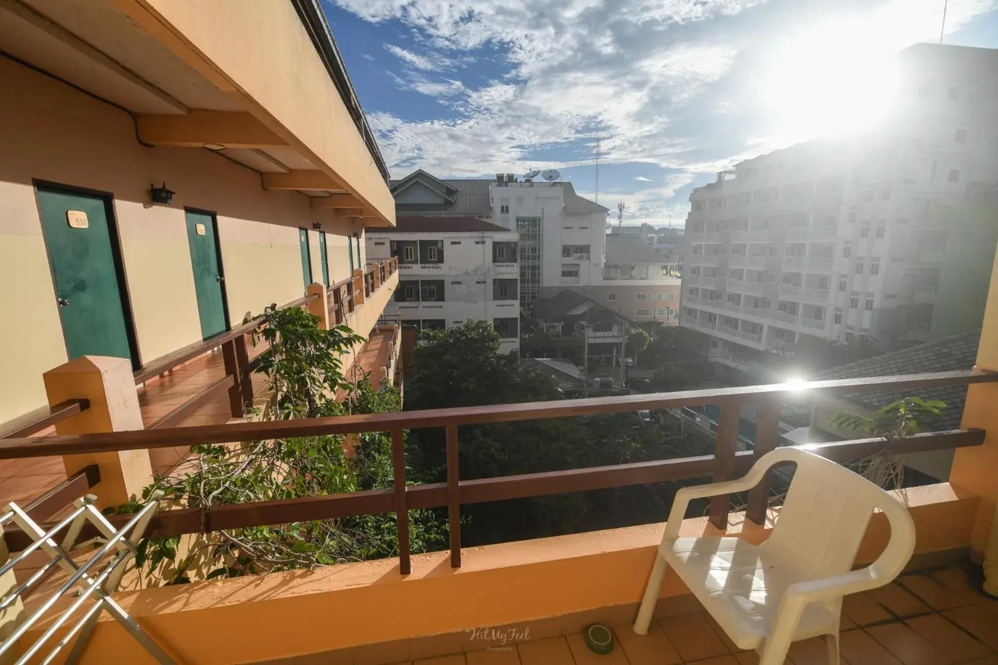 Balcony/Terrace in Opey De Place Pattaya