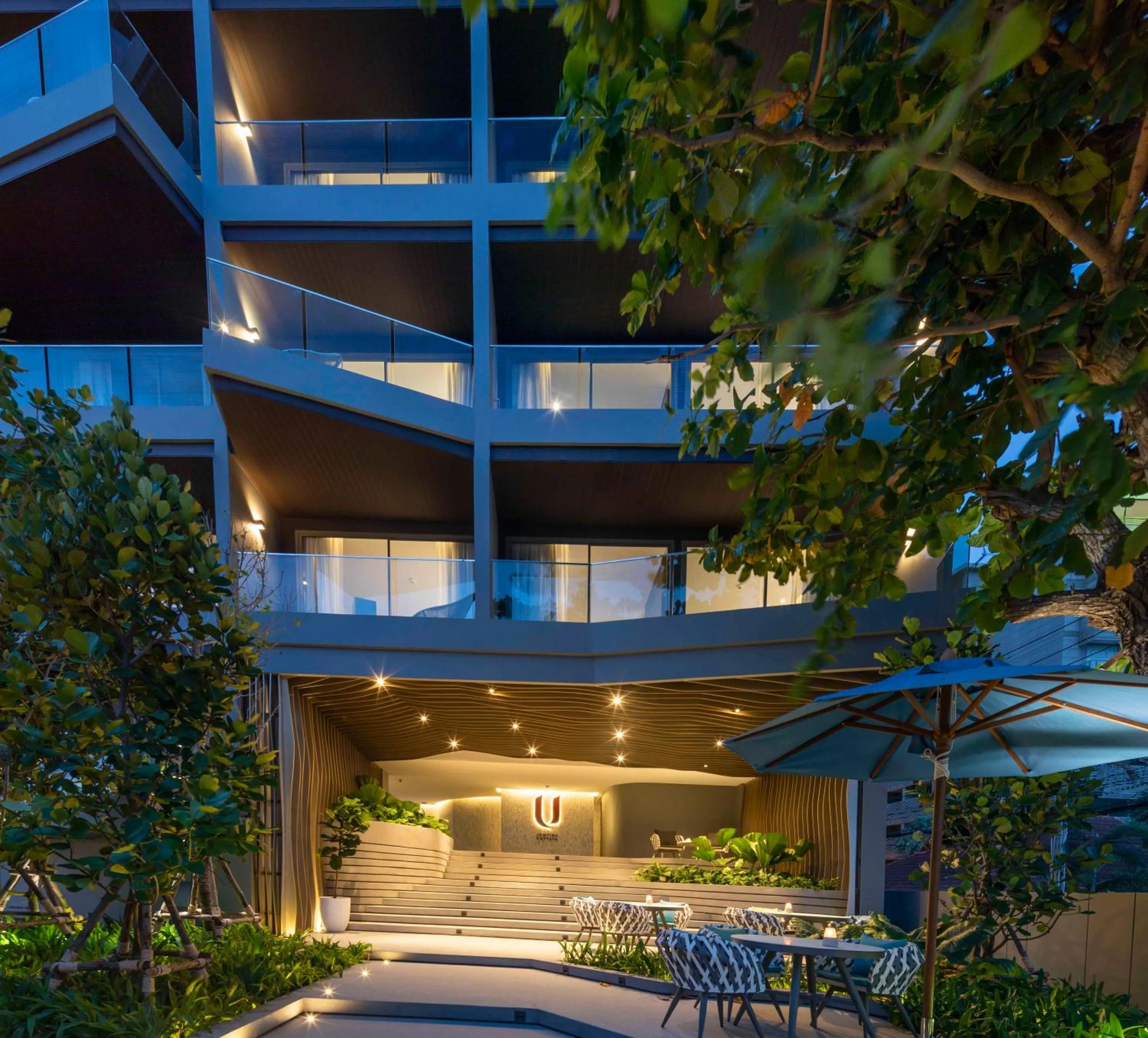 Facade/entrance in U Jomtien Pattaya