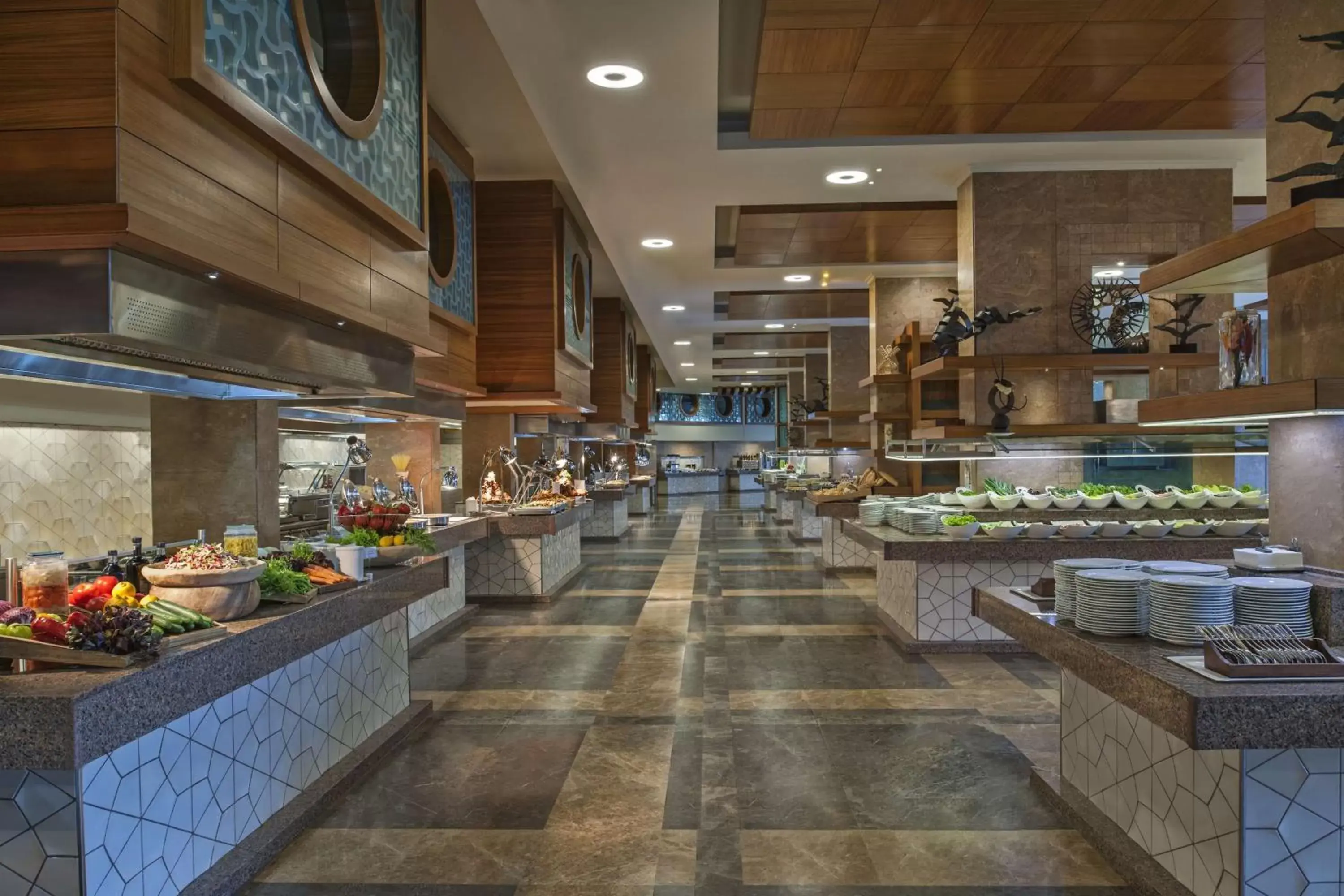 Breakfast in Hilton Dalaman Sarigerme Resort & Spa Breakfast in Hilton Dalaman Sarigerme Resort & Spa