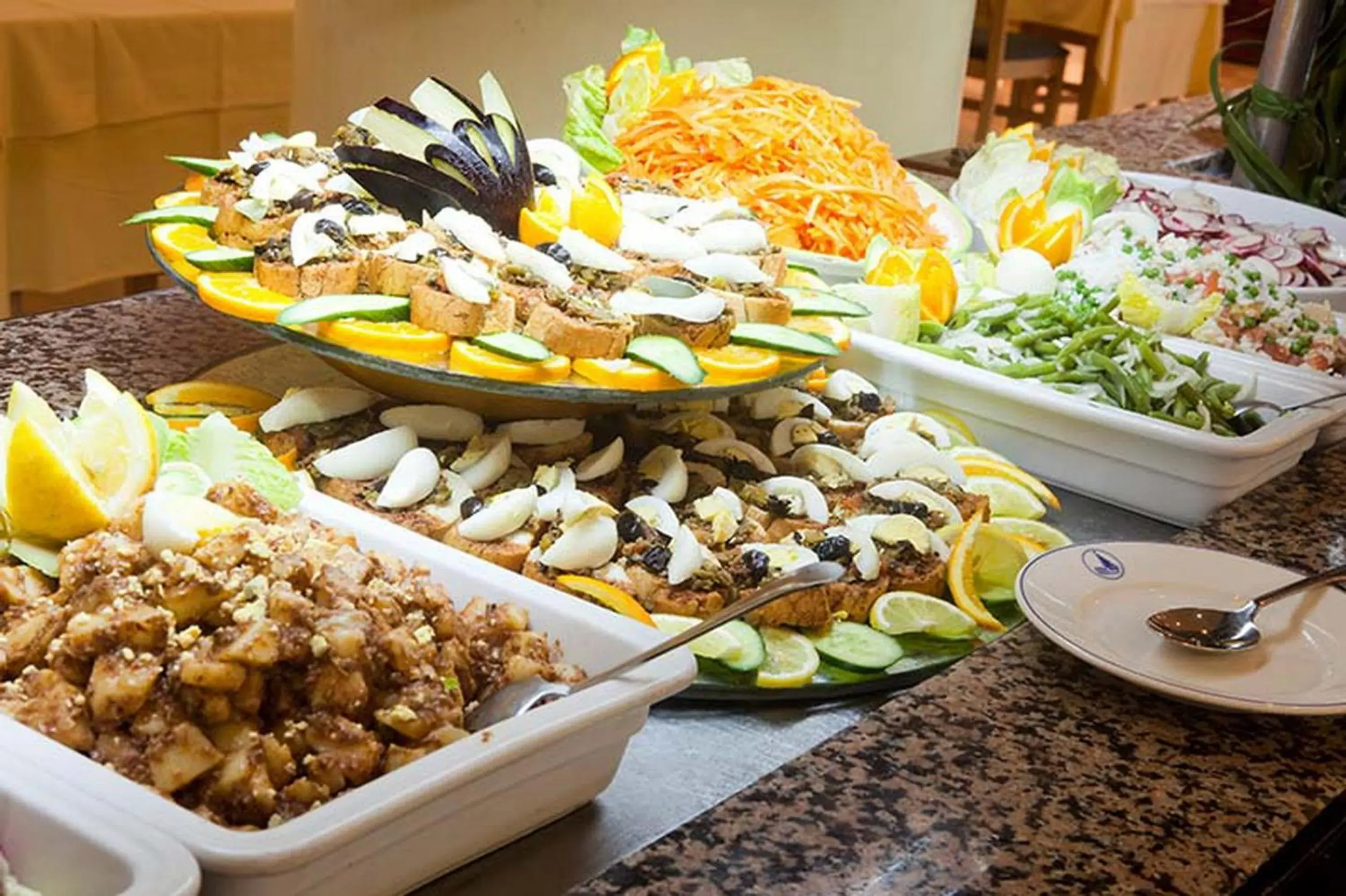 Food close-up in El Mouradi Hammamet