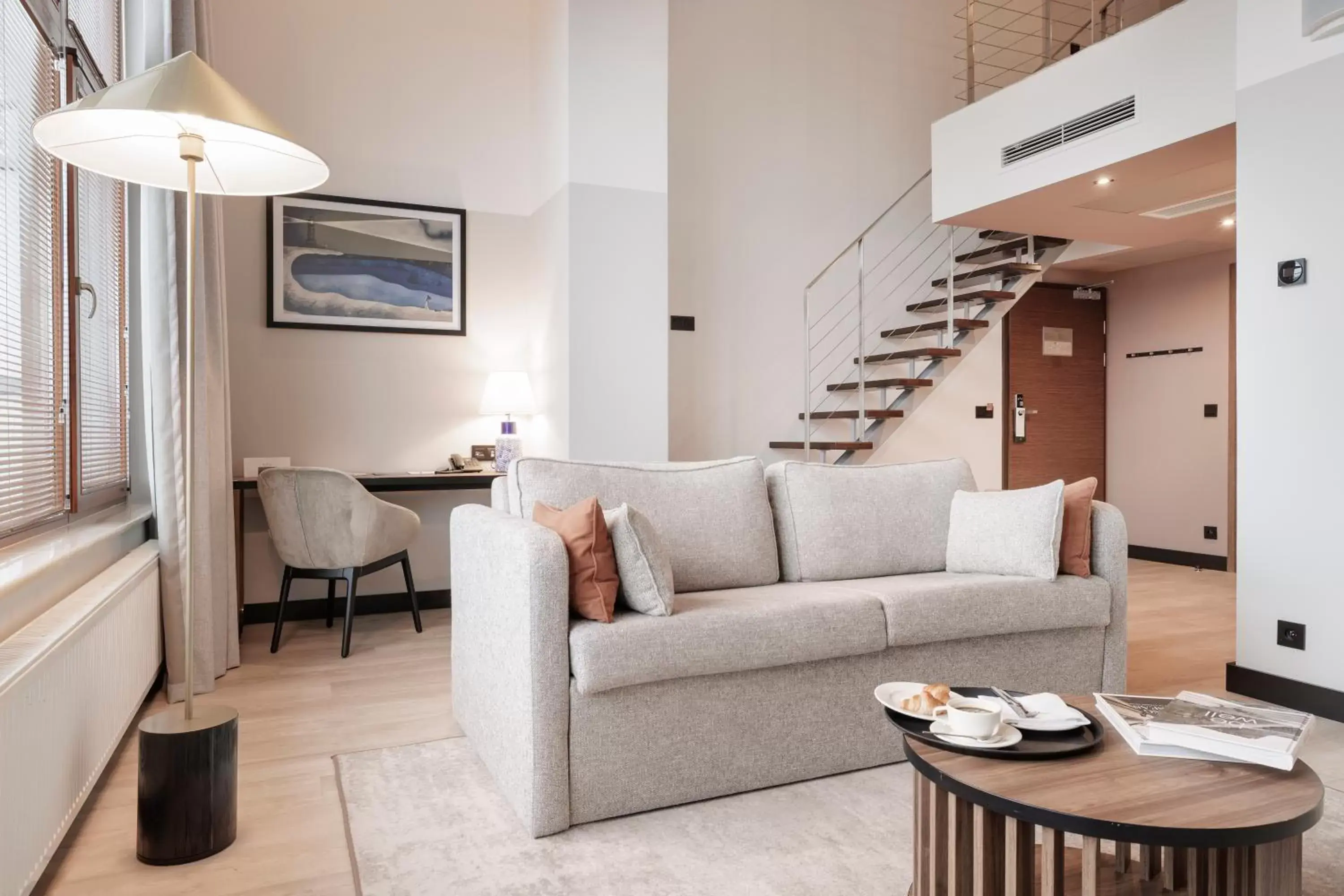 Two-Bedroom Premium Queen Suite with Sofa Bed and Mezzanine in Royal Tulip Sand Kolobrzeg Two-Bedroom Premium Queen Suite with Sofa Bed and Mezzanine in Royal Tulip Sand Kolobrzeg