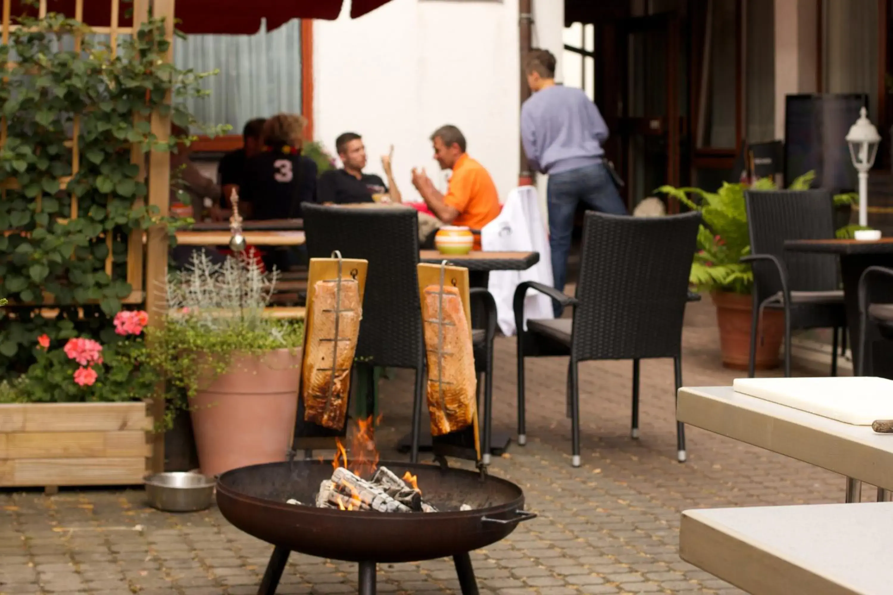 Patio in Hotel Zum Löwen