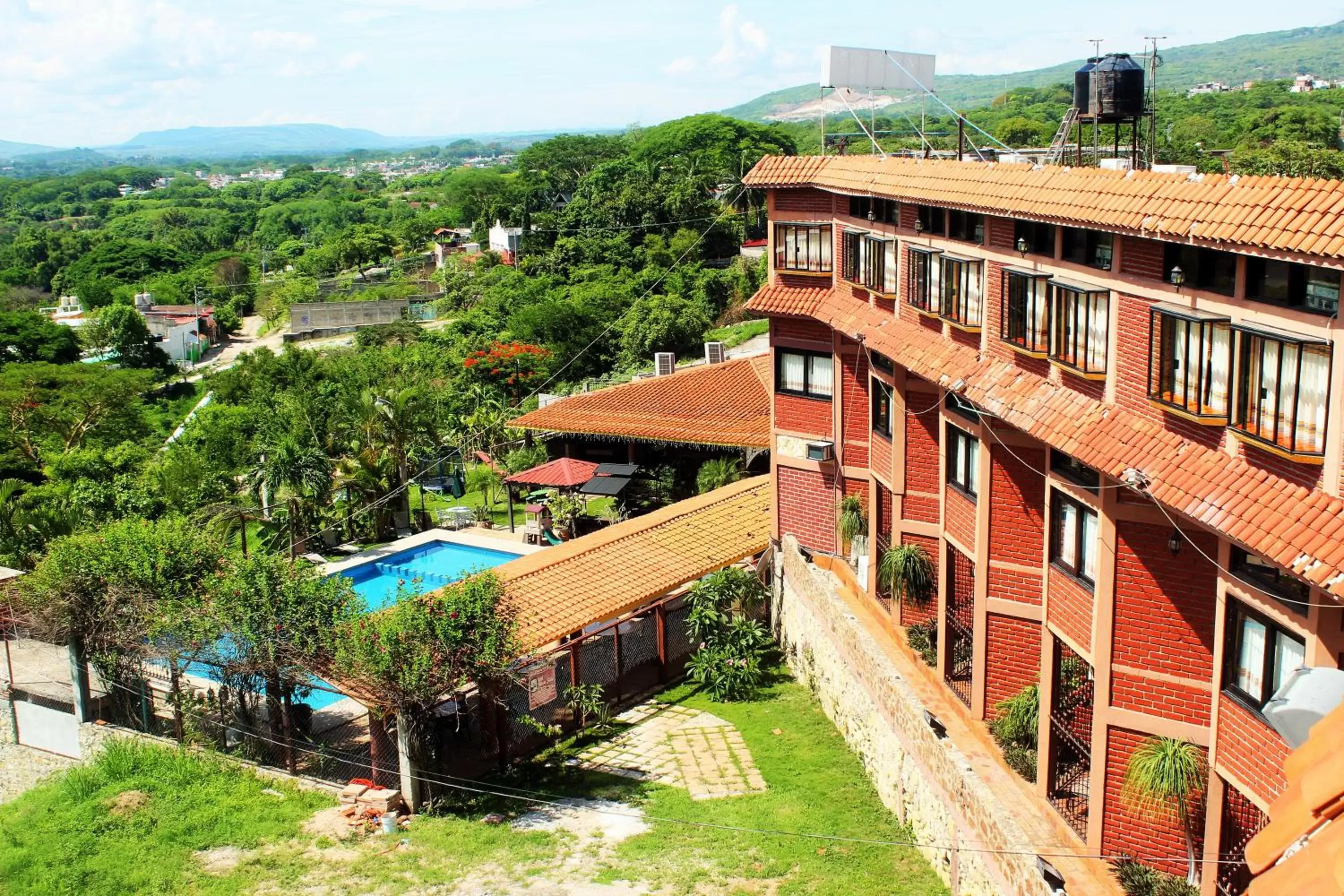 Pool View in Hotel River Side