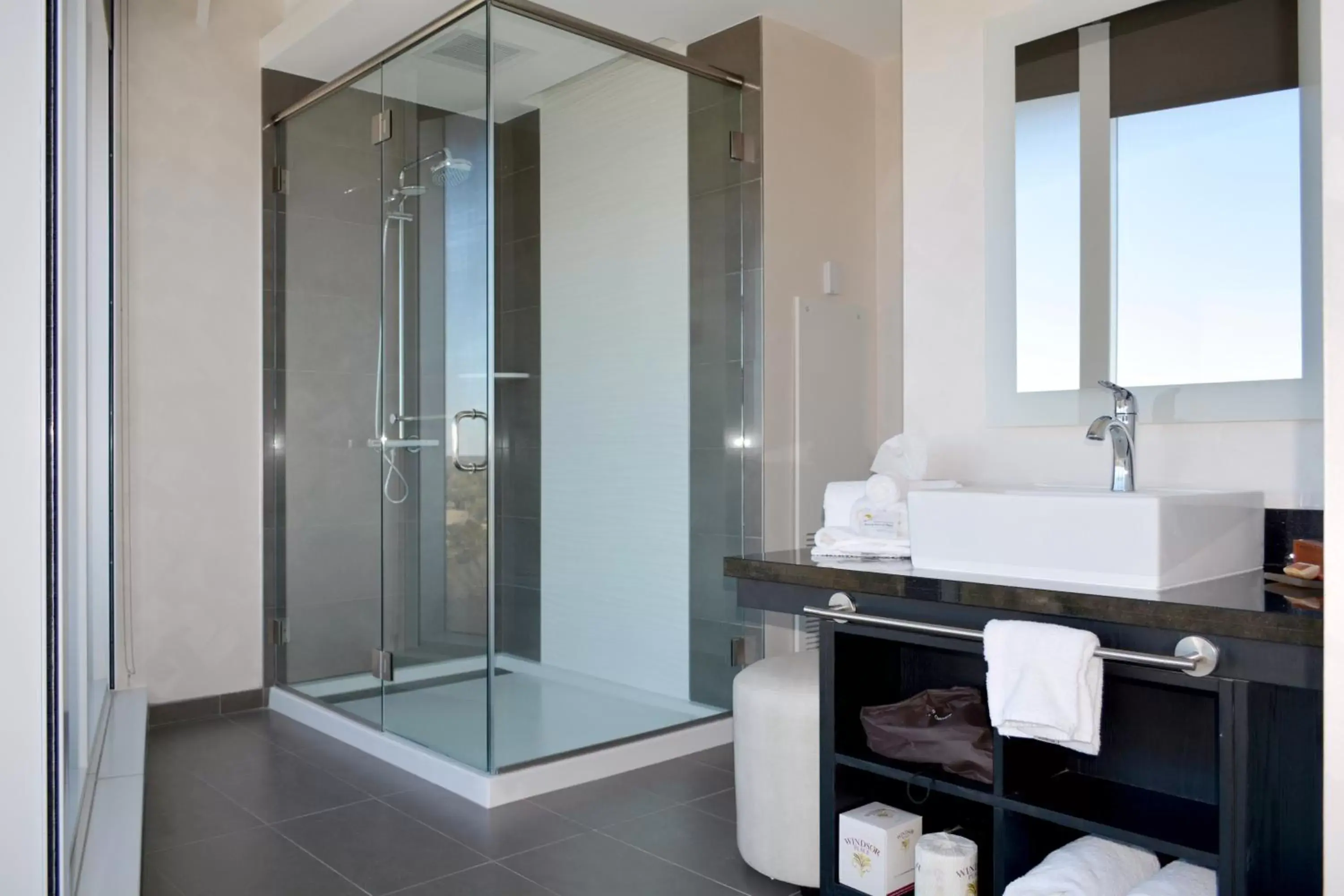 Shower, Bathroom in Scarlet Pearl Casino Resort