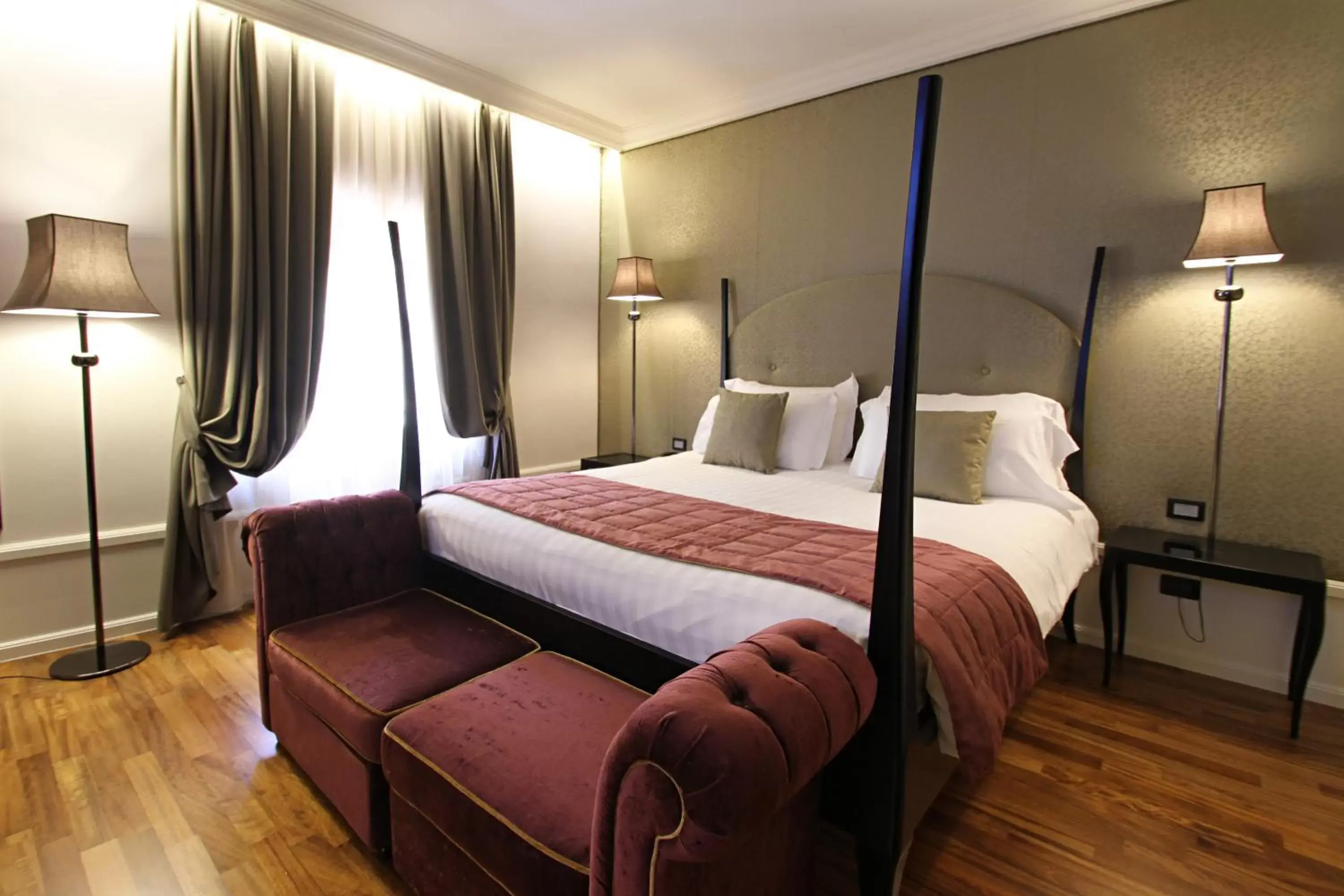 Bedroom, Bed in Hotel Milano & SPA***S