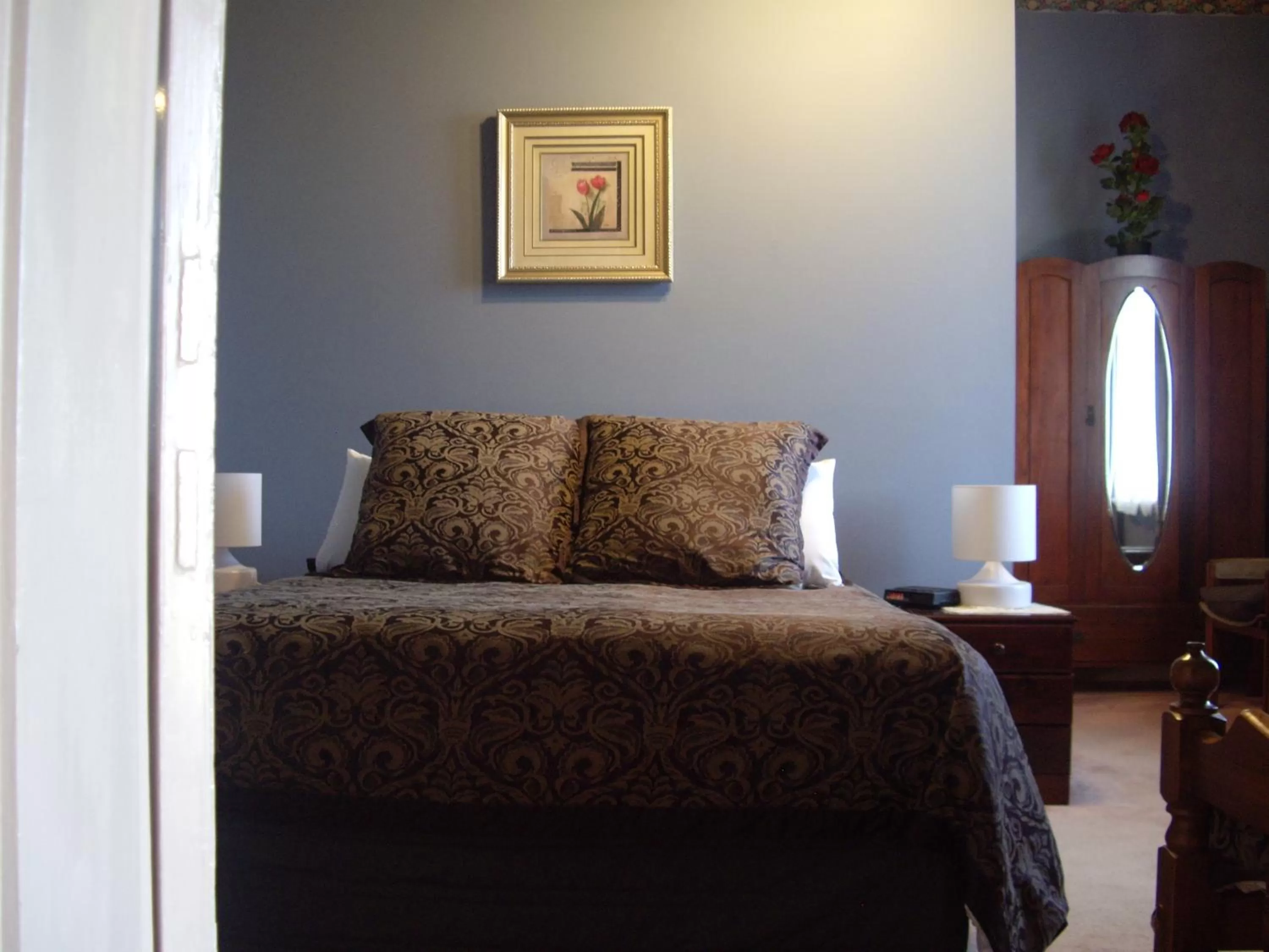 Decorative detail, Bed in Lucinda B&B