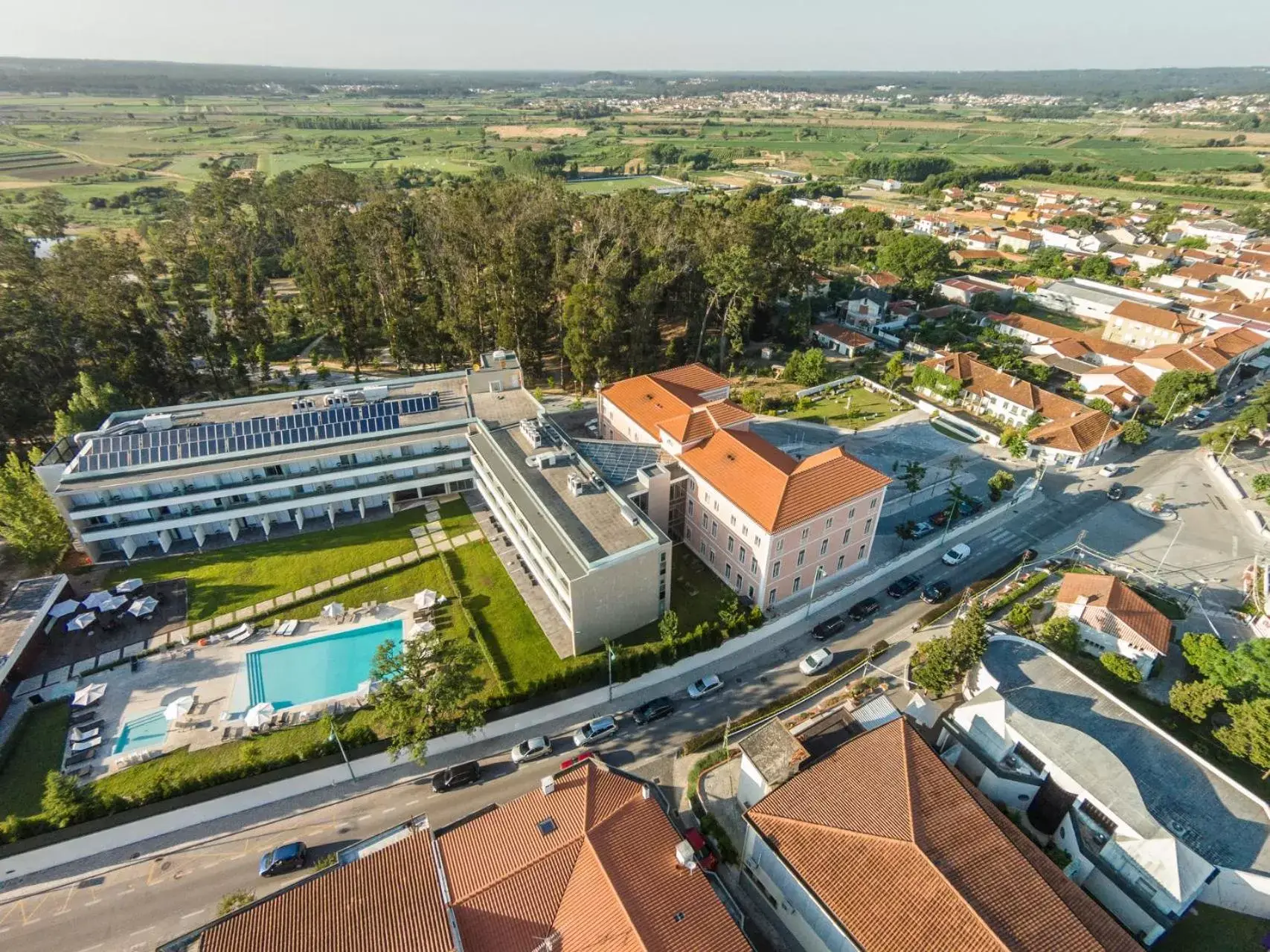 Bird's eye view, Bird's-eye View in Monte Real - Hotel, Termas & Spa
