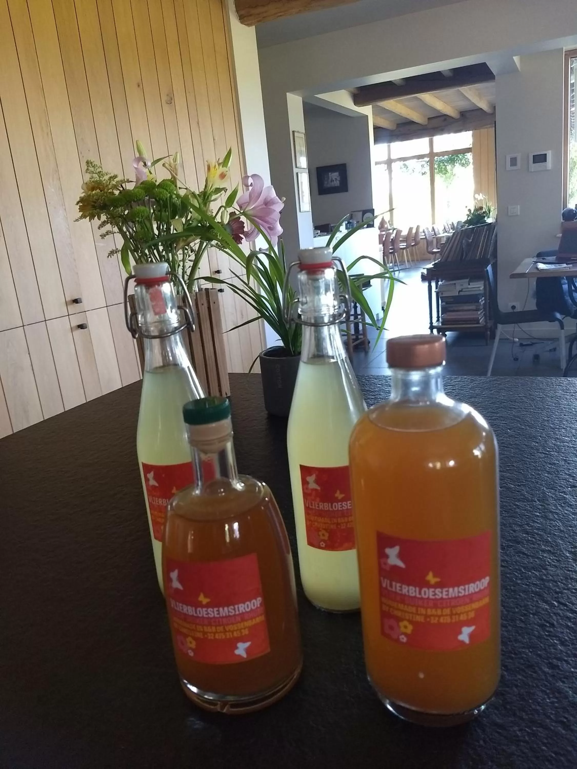 Lounge or bar in B&B De Vossenbarm