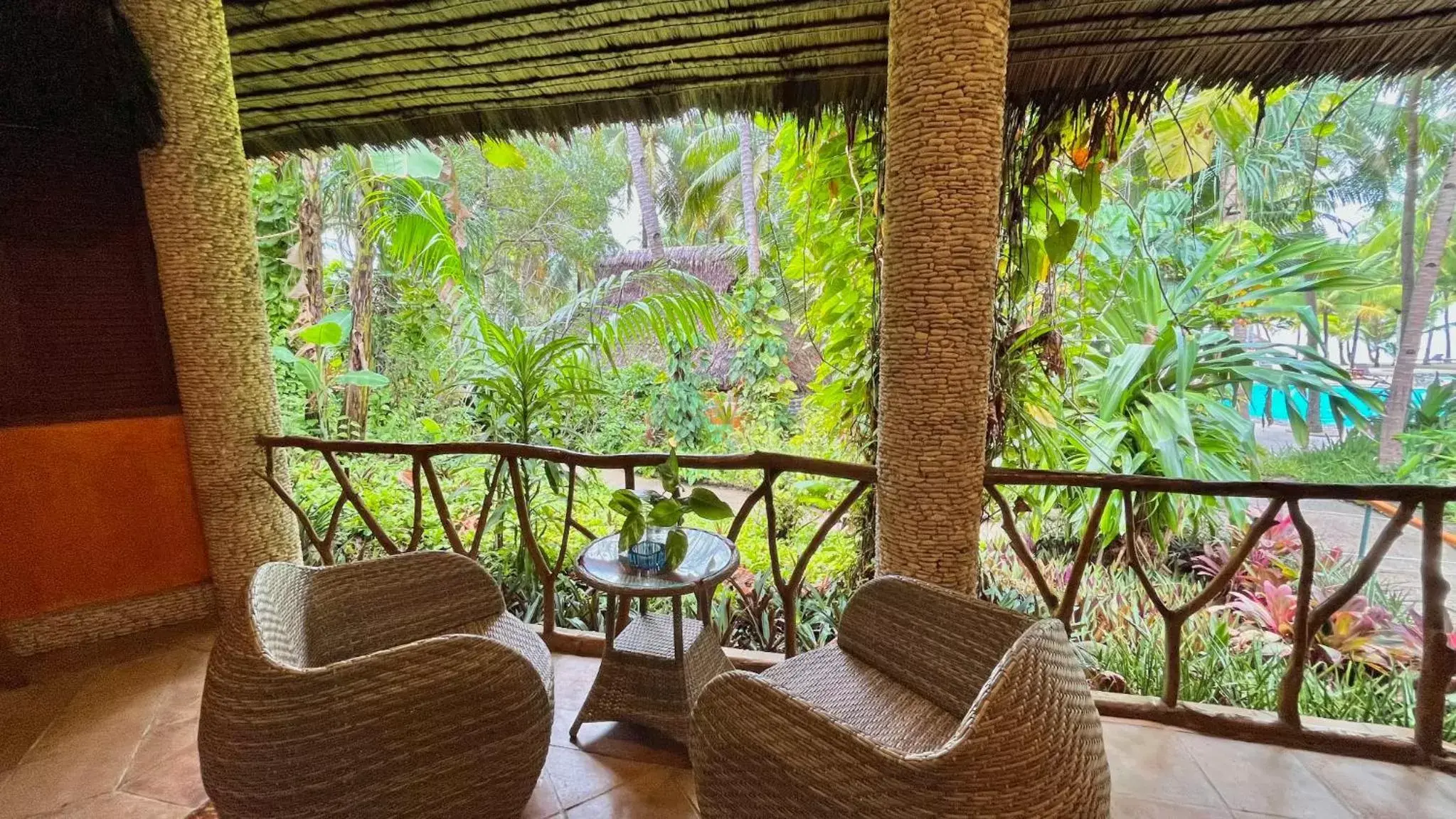 Balcony/Terrace in Coco Grove Beach Resort, Siquijor Island