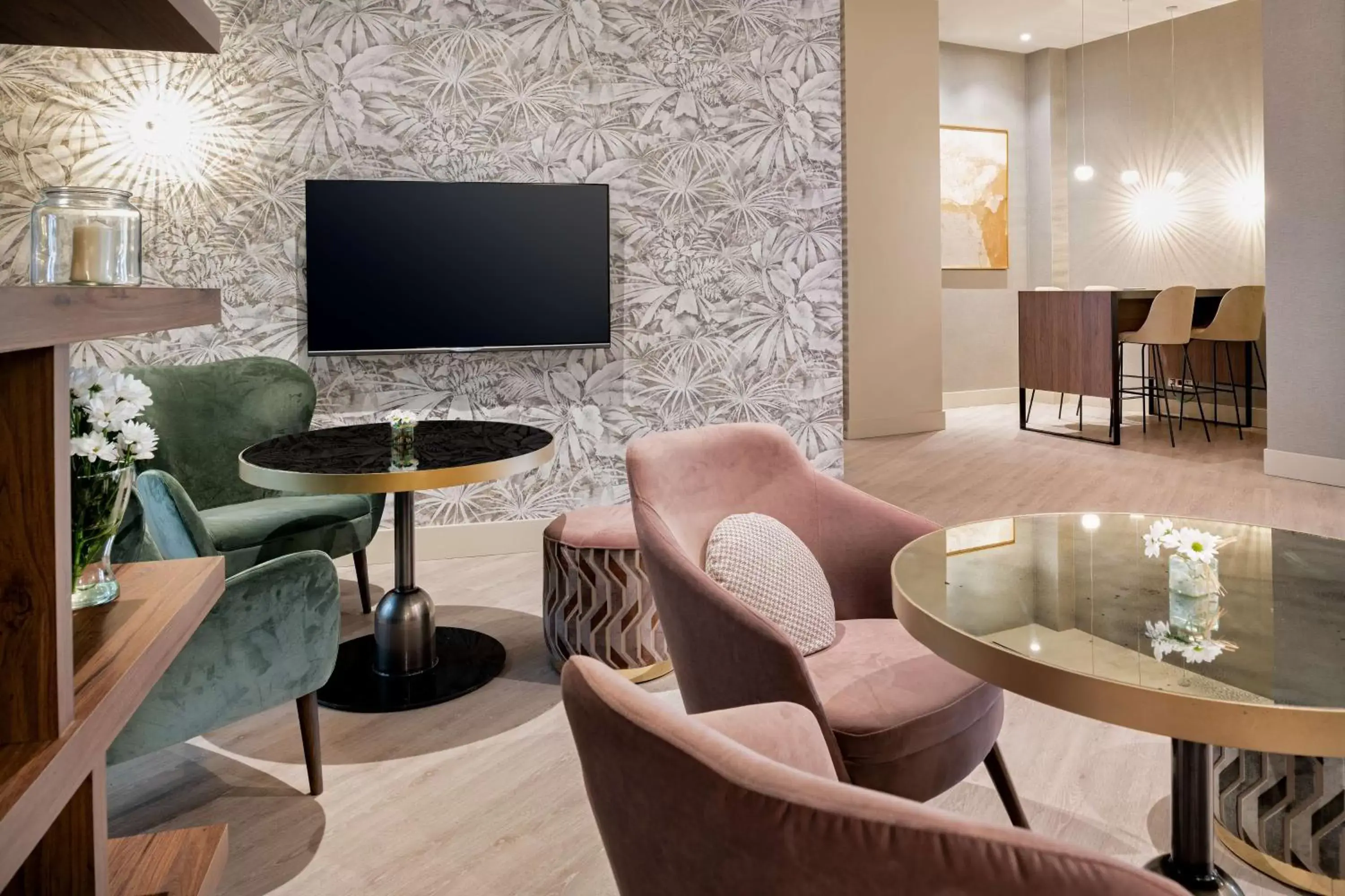 Lobby or reception in NH Collection León Plaza Mayor Lobby or reception in NH Collection León Plaza Mayor