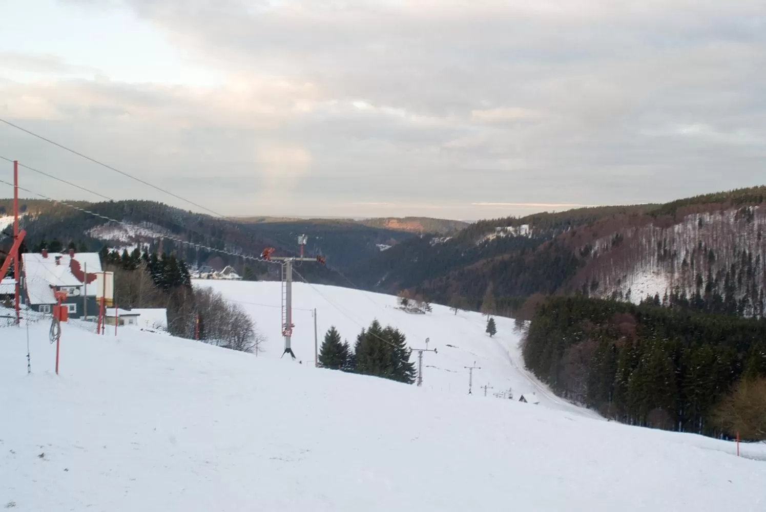 Natural landscape in Hotel Zum Schneekopf "Garni"