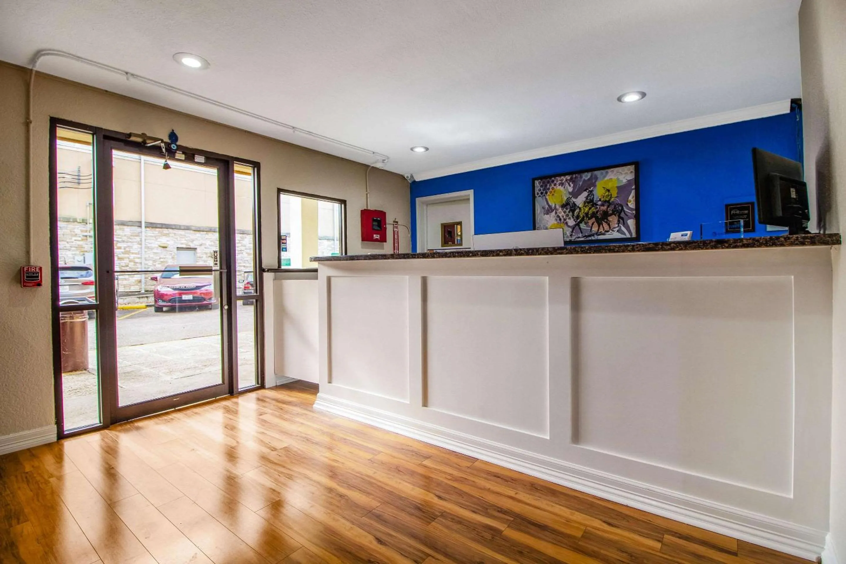 Lobby or reception in Rodeway Inn & Suites Houston near Medical Center