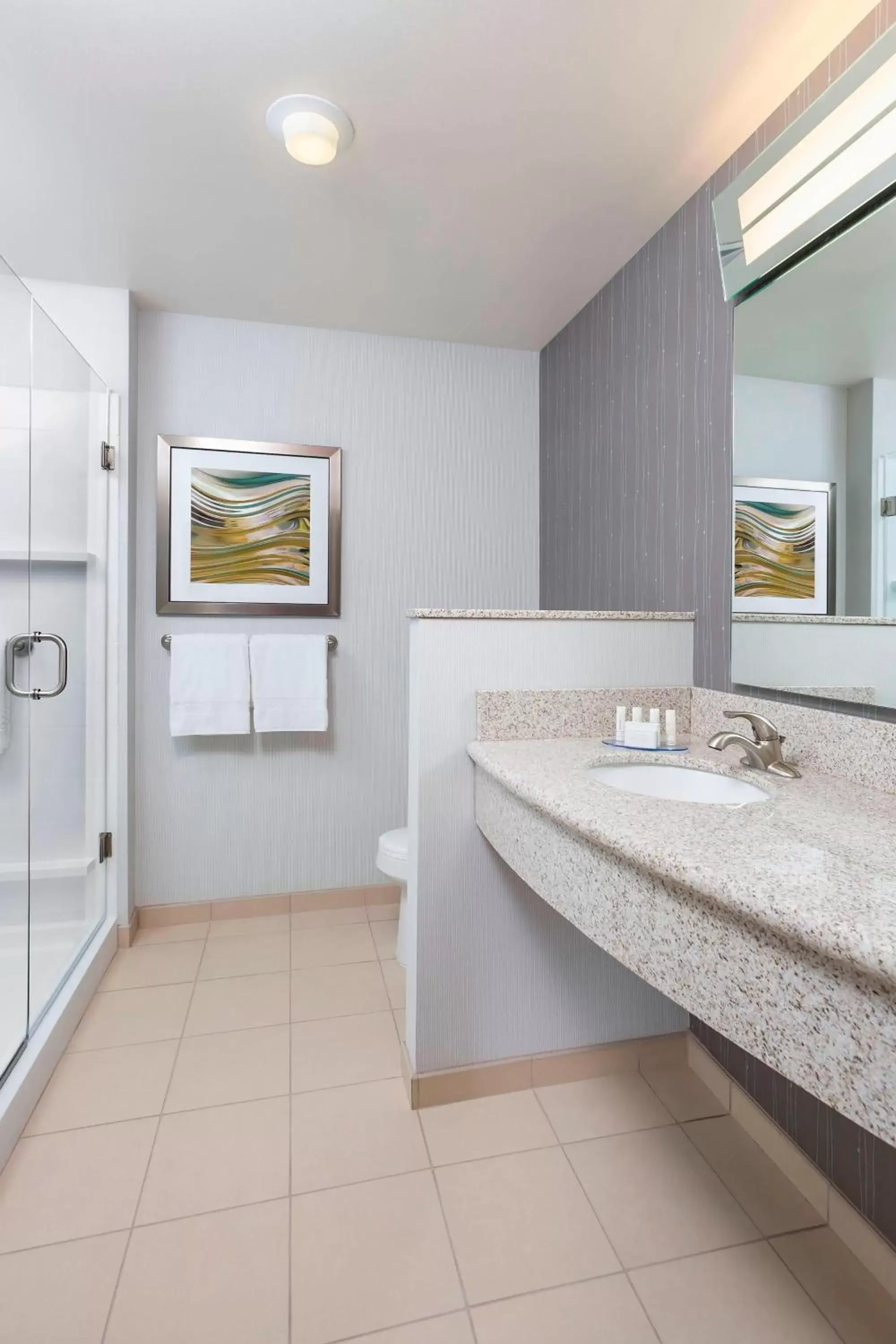 Bathroom in Courtyard by Marriott Kalamazoo Portage