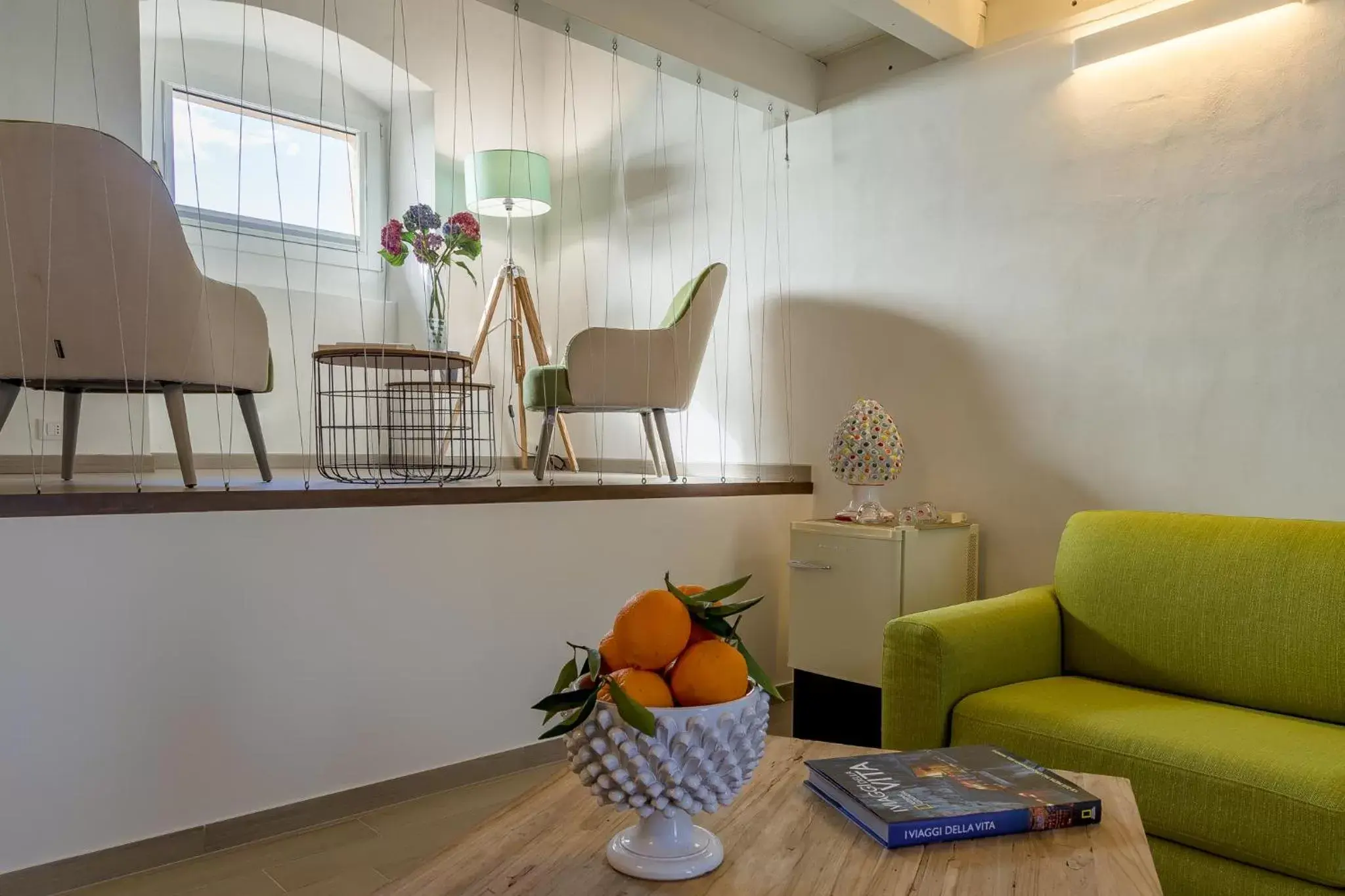 TV and multimedia, Seating Area in Le Maestranze Deluxe Rooms