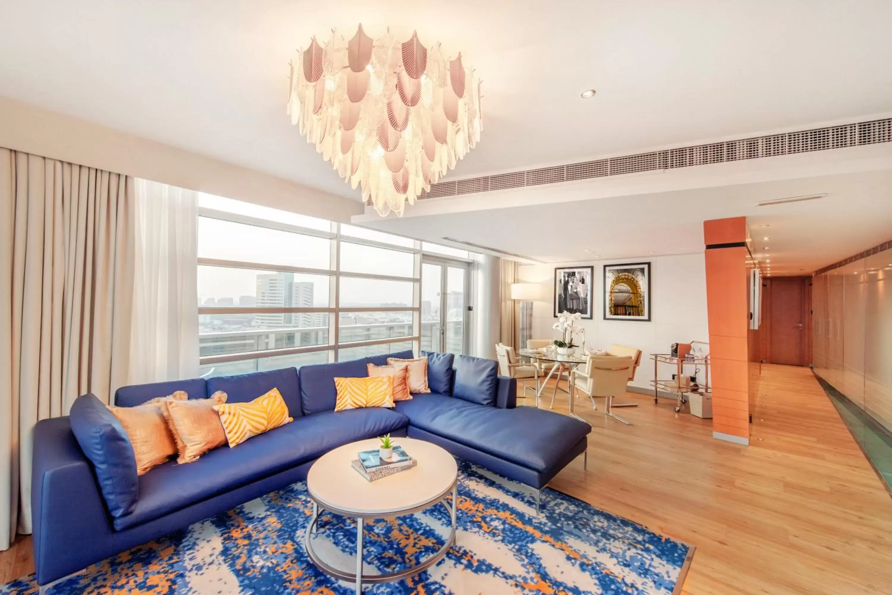 Living room, Seating Area in Golden Sands Boutique Hotel-Dubai Creek