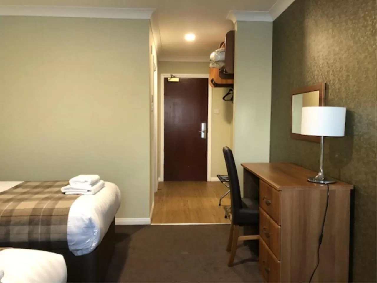 Bed in King Robert Hotel