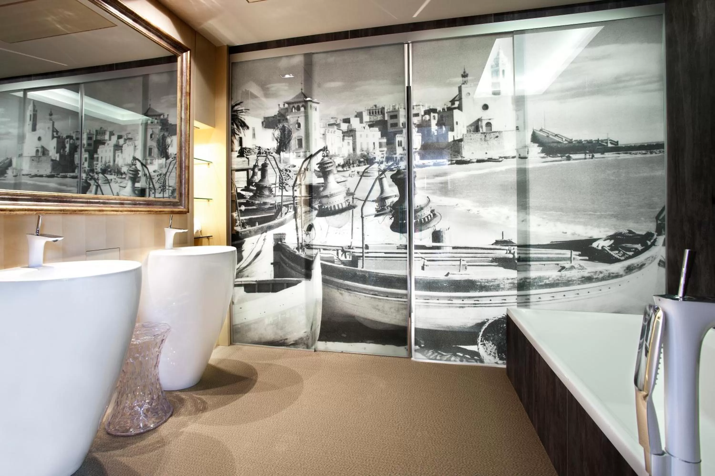 Bathroom in Hotel MiM Sitges & Spa