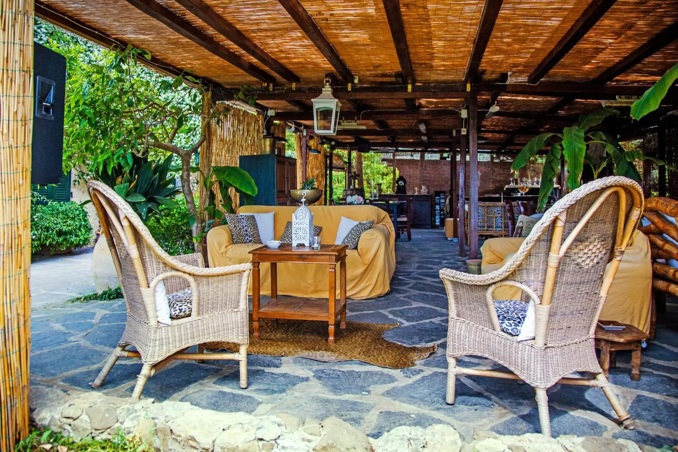 Seating area in Casa Matilde