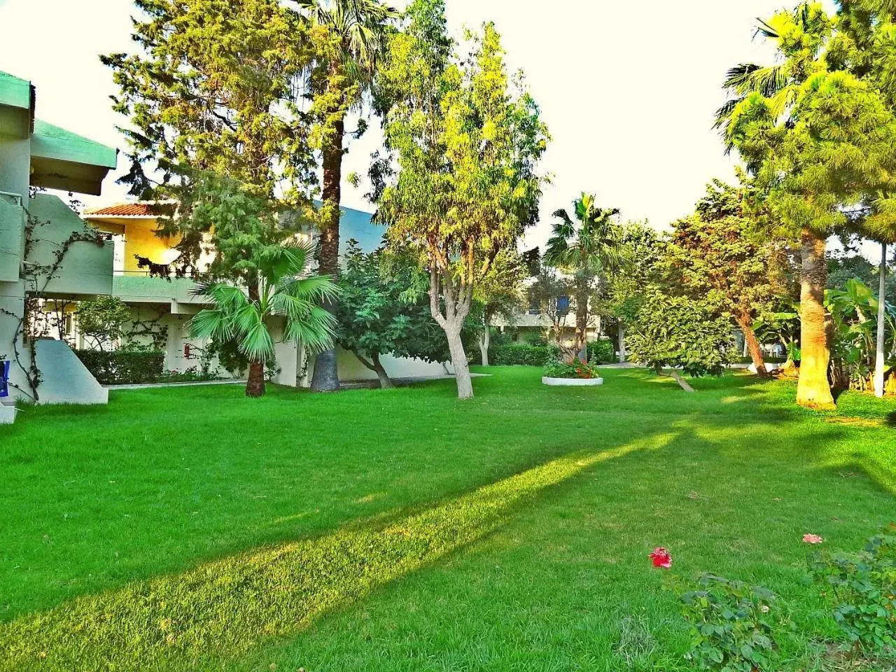 Garden in Filerimos Village Hotel