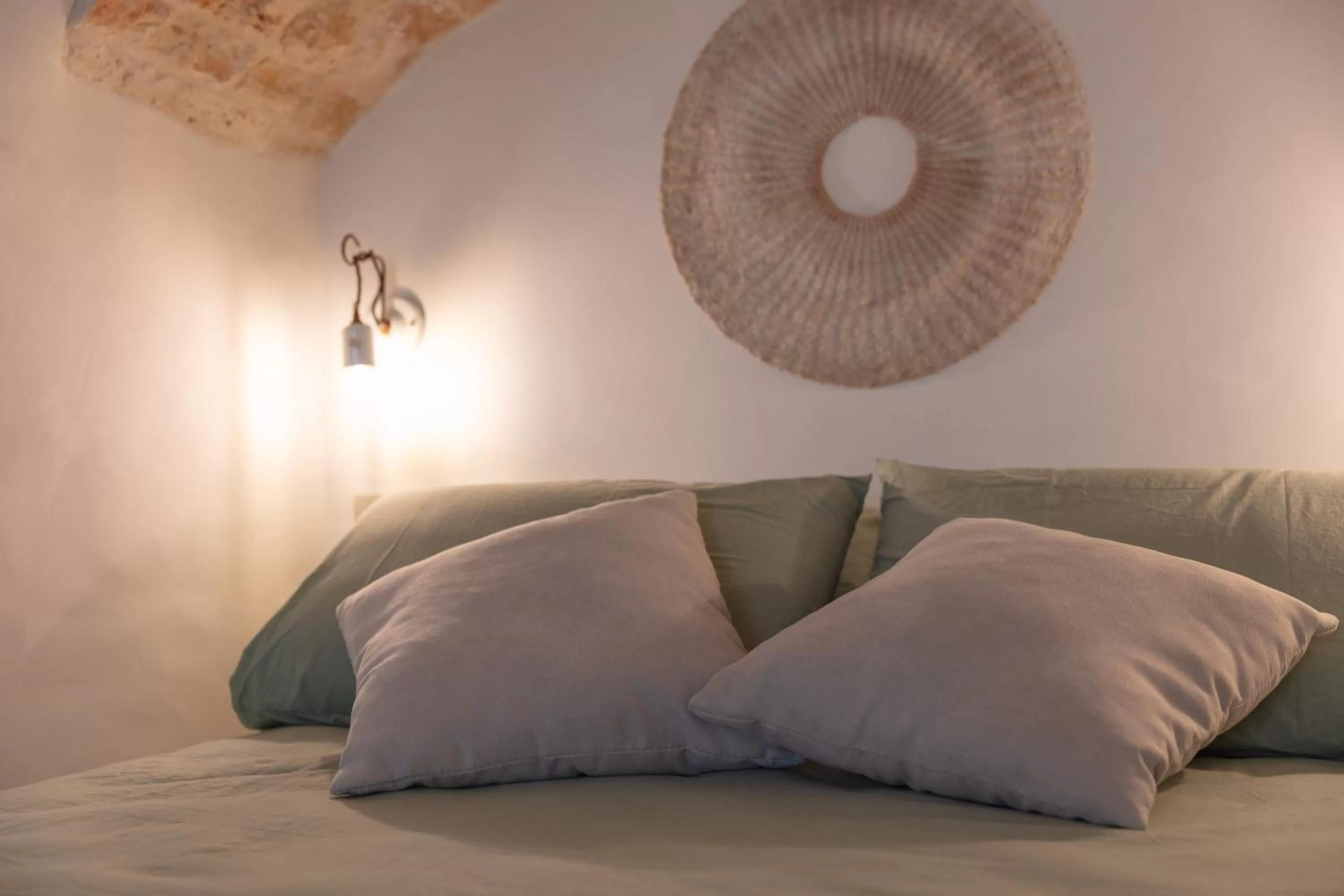 Bed in Trulli Magheia