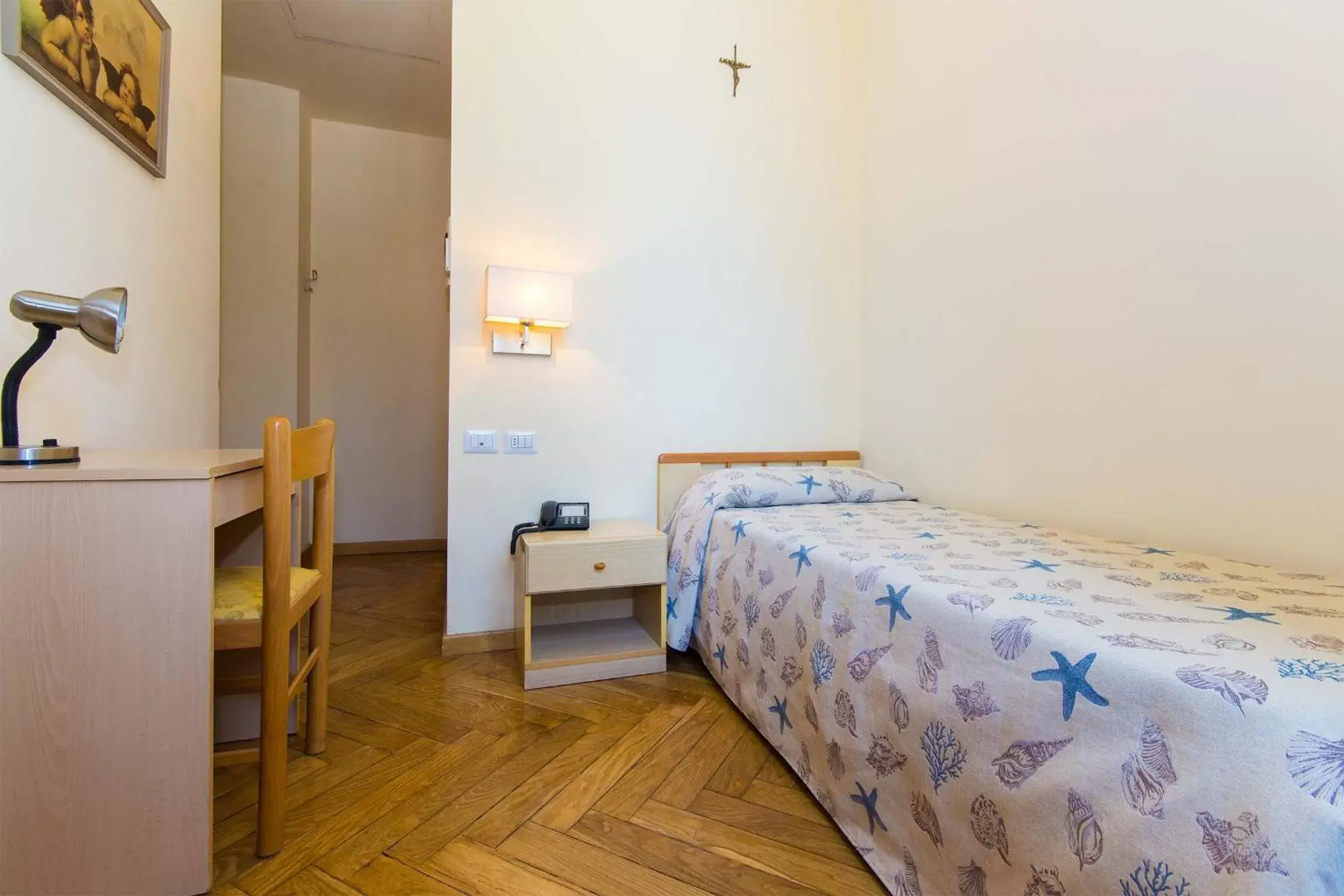 Bed in Hotel Villa San Giuseppe