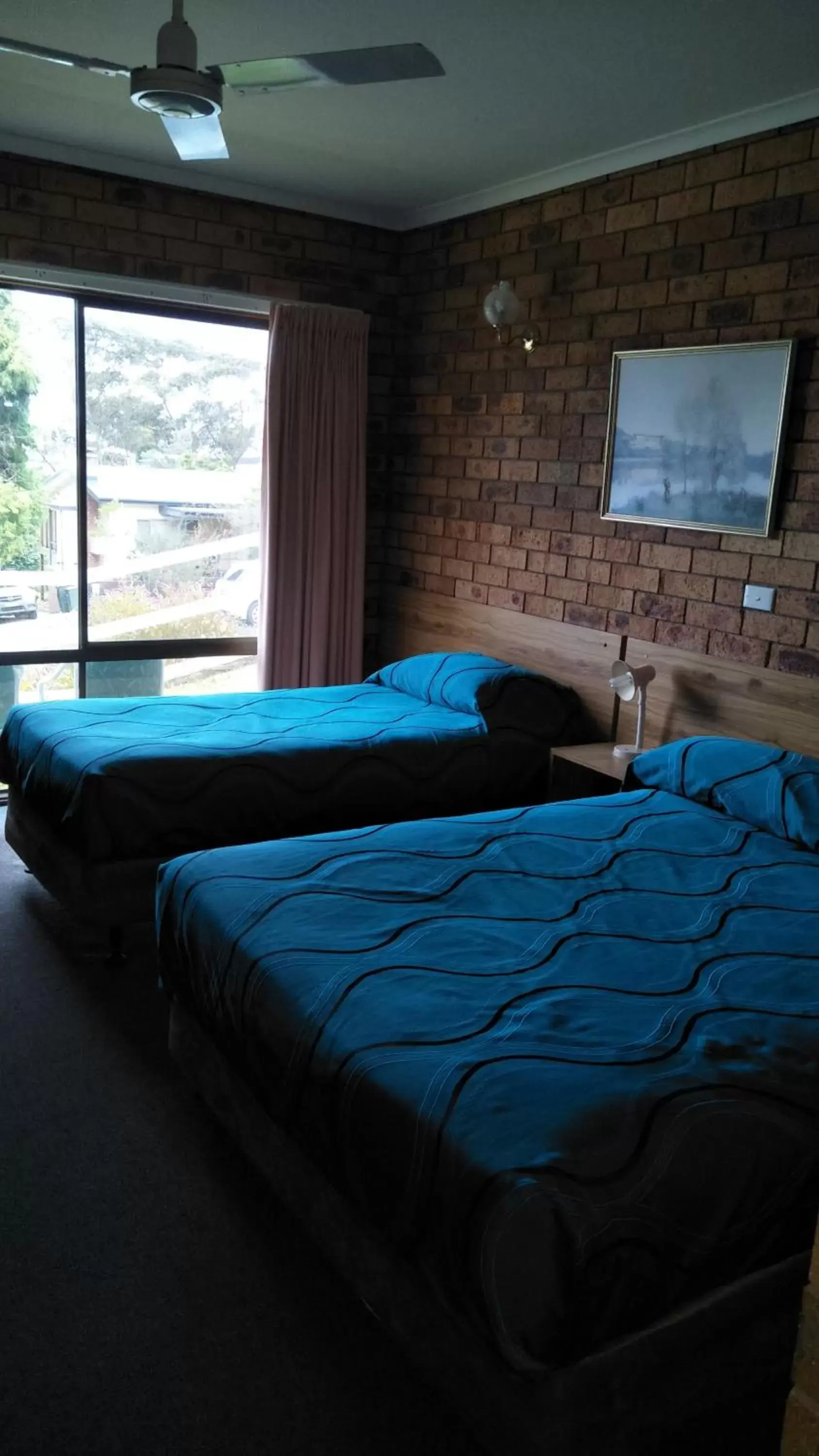 Bedroom, Bed in Merimbula Gardens Motel