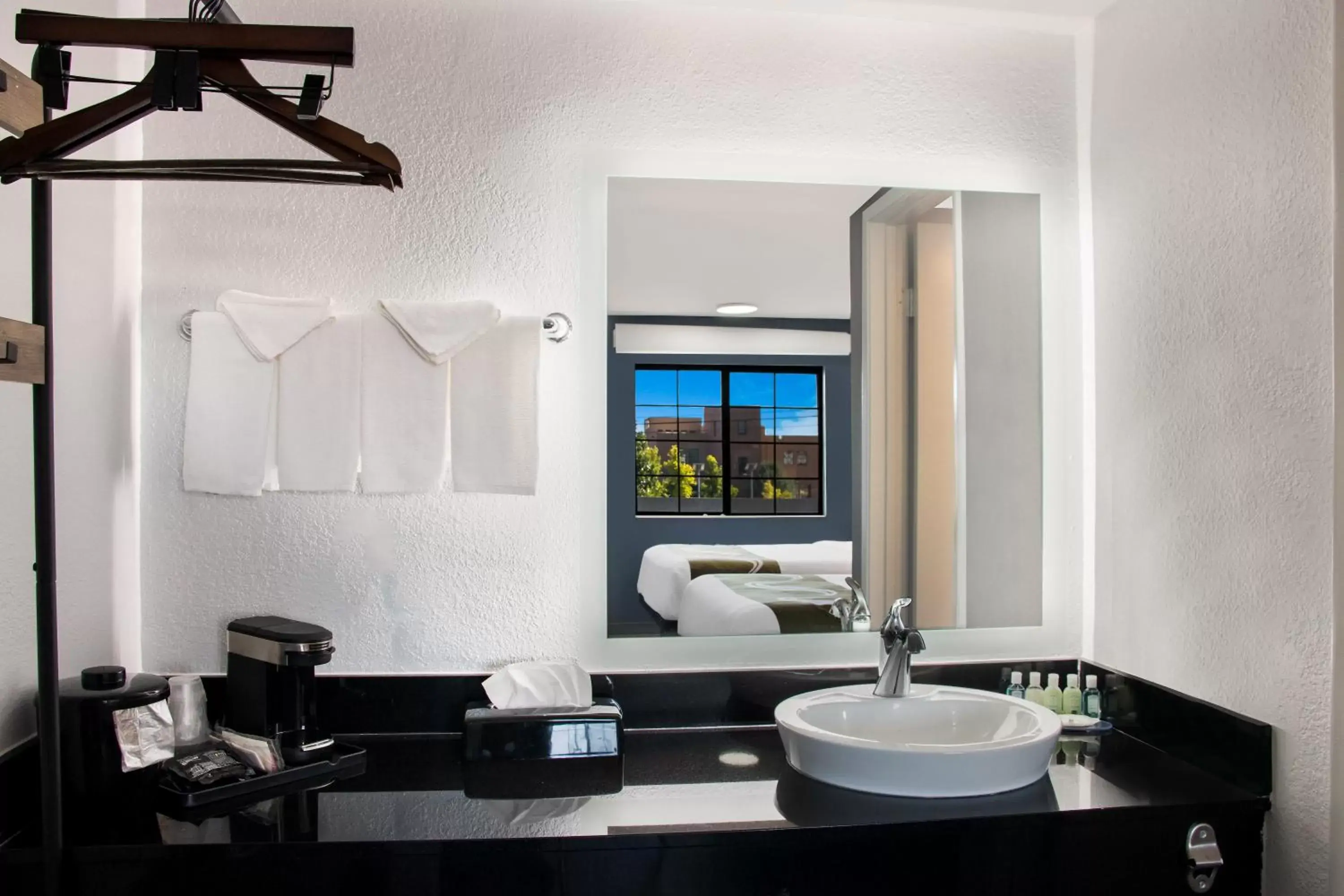 Bathroom in Quality Inn Santa Fe New Mexico