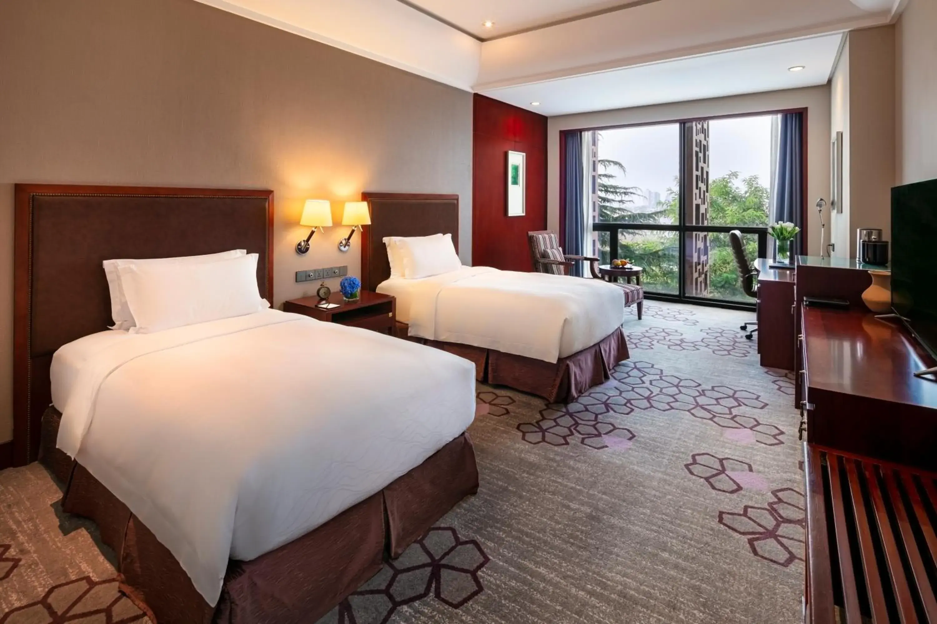 Bed in Jin Jiang International Hotel Xi'an