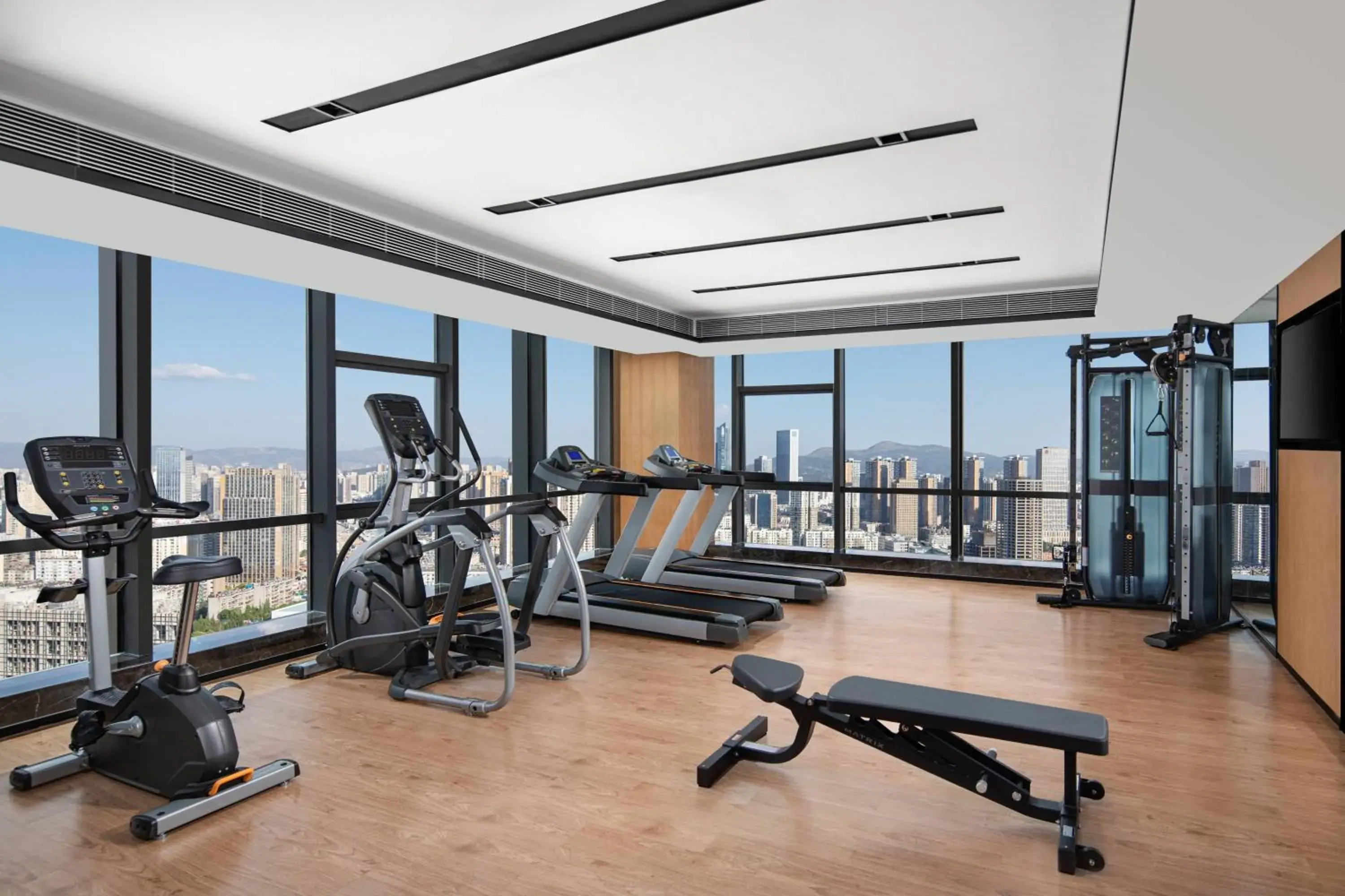 Fitness centre/facilities, Fitness Center/Facilities in Fairfield by Marriott Kunming Xinying