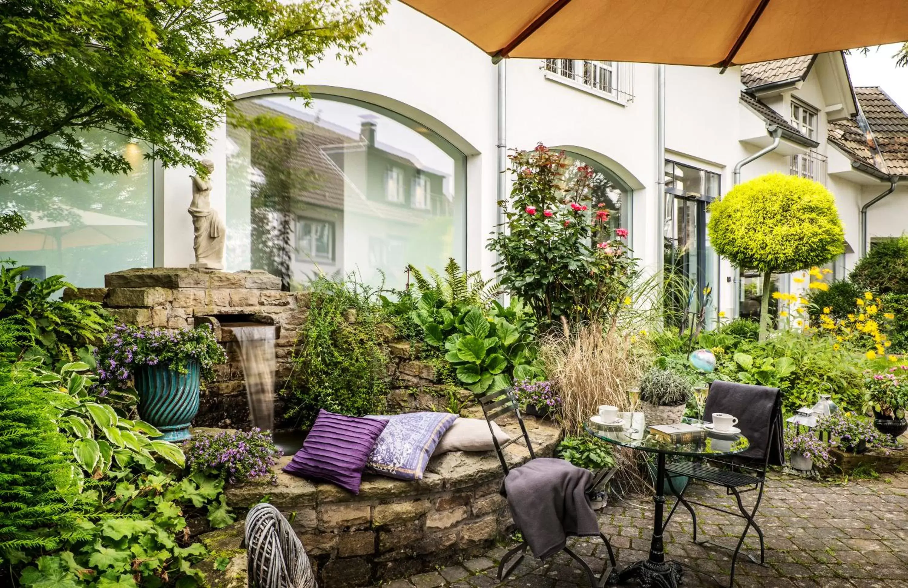 Balcony/Terrace in Romantik Hotel Neuhaus