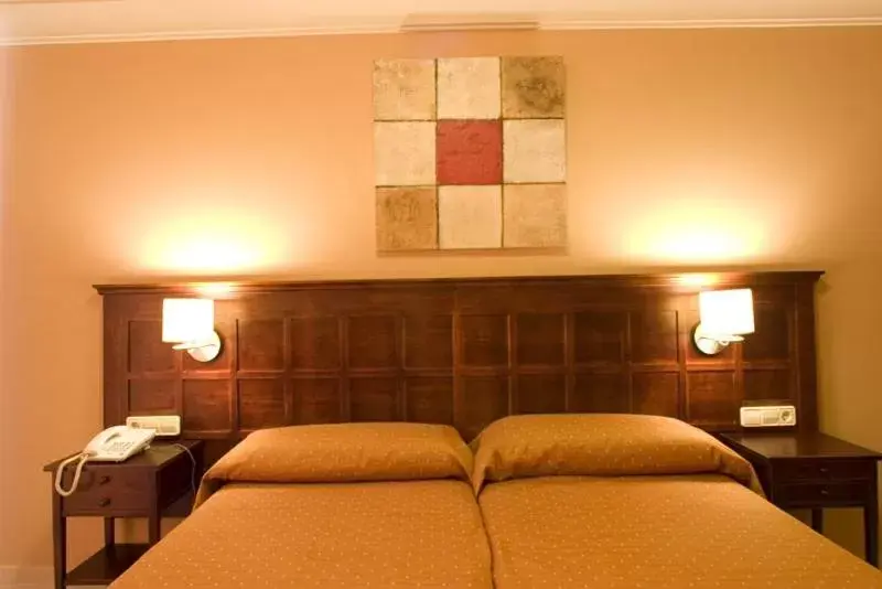 Bed in Hotel Sierra Hidalga