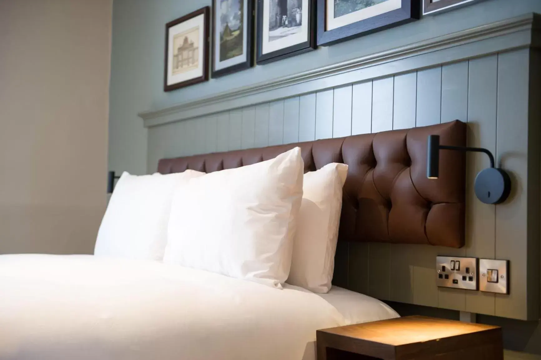 Decorative detail, Bed in The Old Gate Inn by Innkeeper's Collection