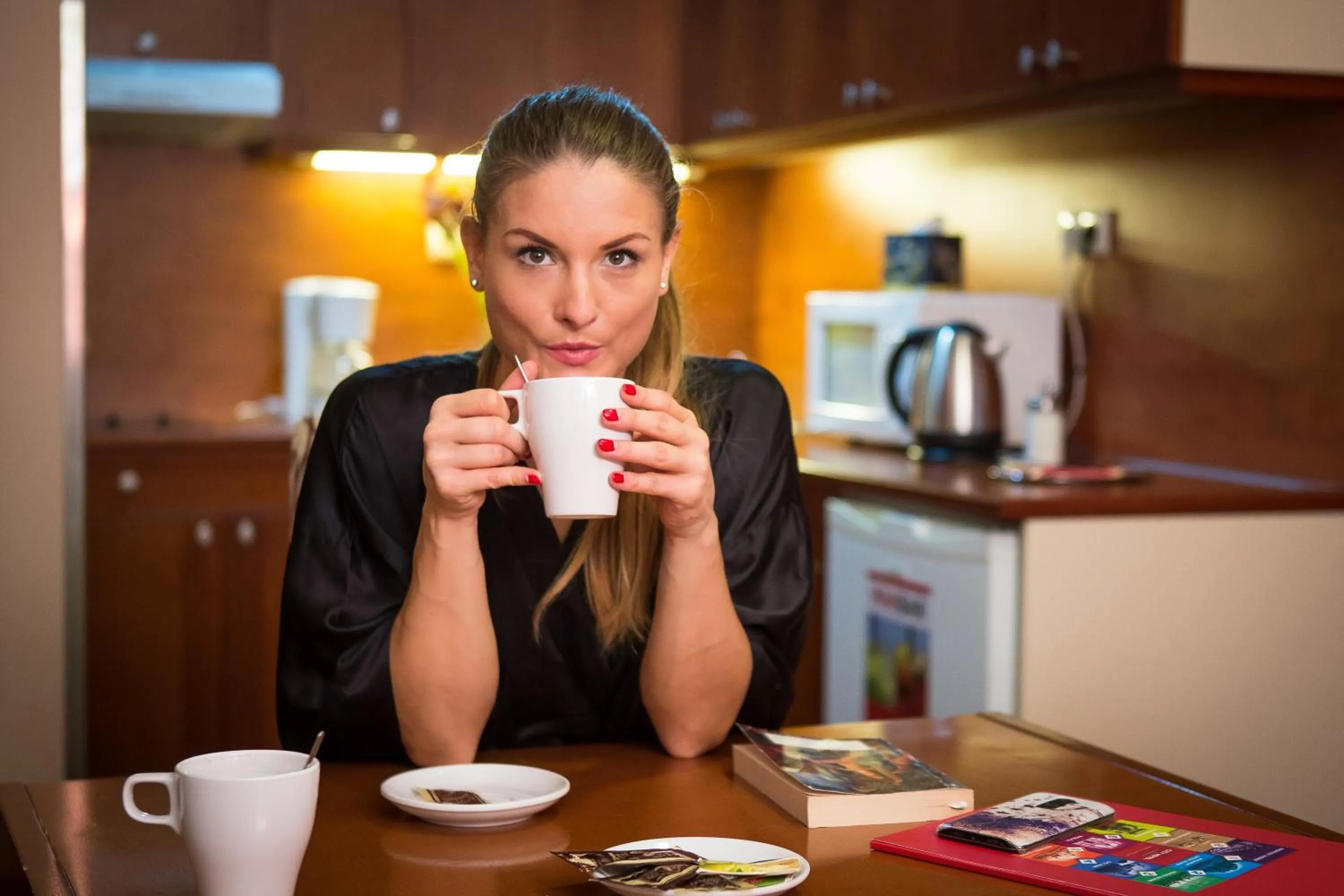 Kitchen or kitchenette in City Home Budapest