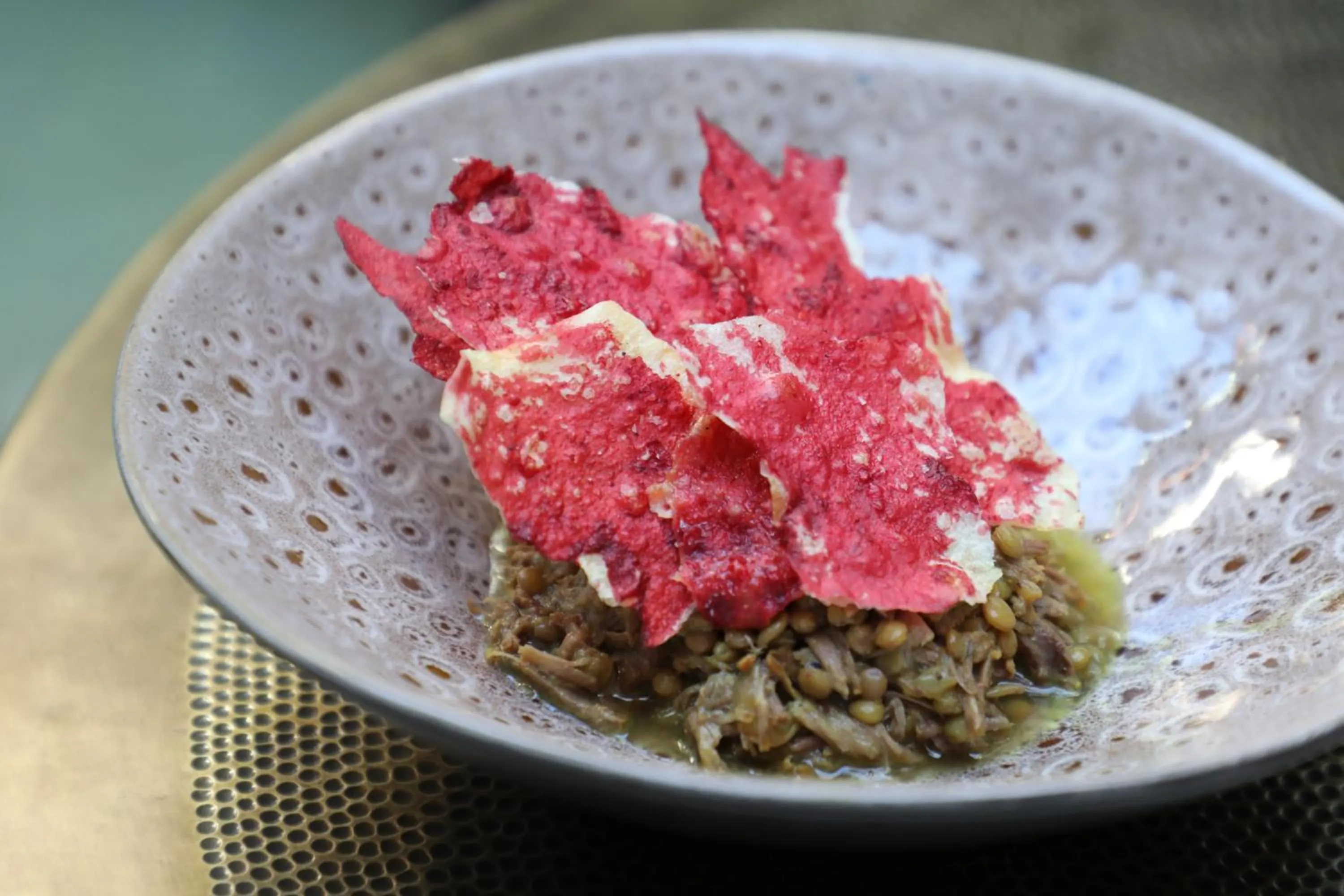 Food close-up in Riad Monceau