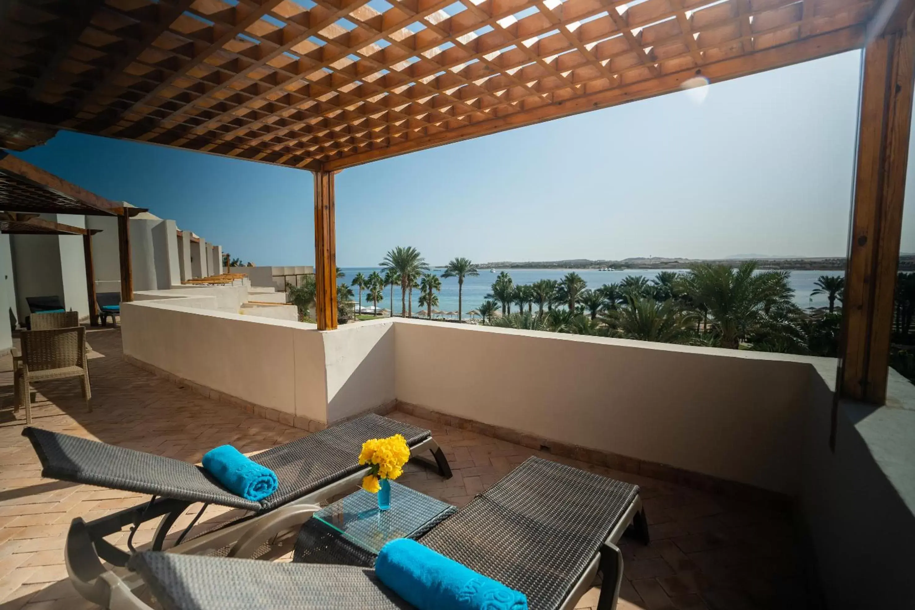 Balcony/Terrace in Fort Arabesque Resort, Spa & Villas