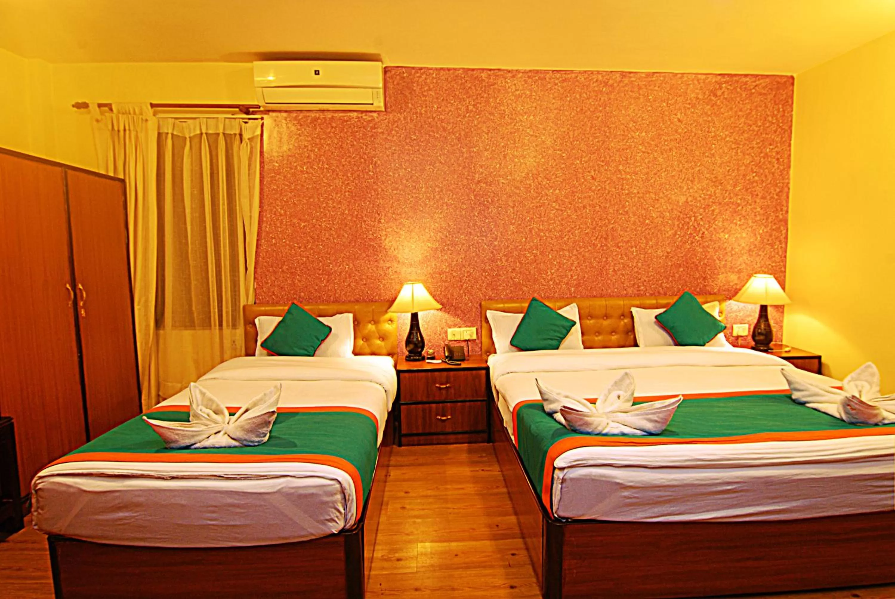 Bed in Hotel Amaryllis