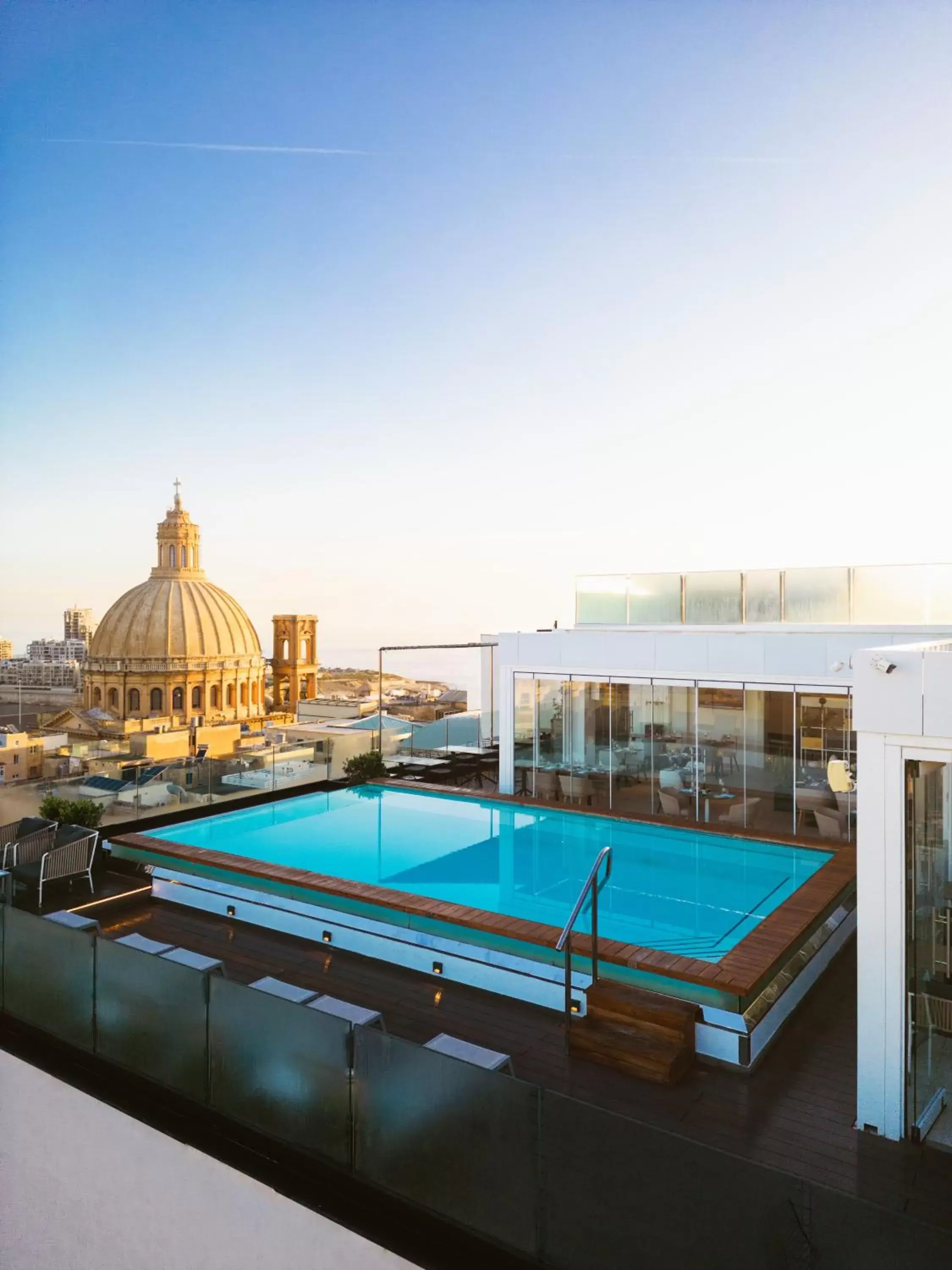 Property building, Swimming Pool in The Embassy Valletta Hotel