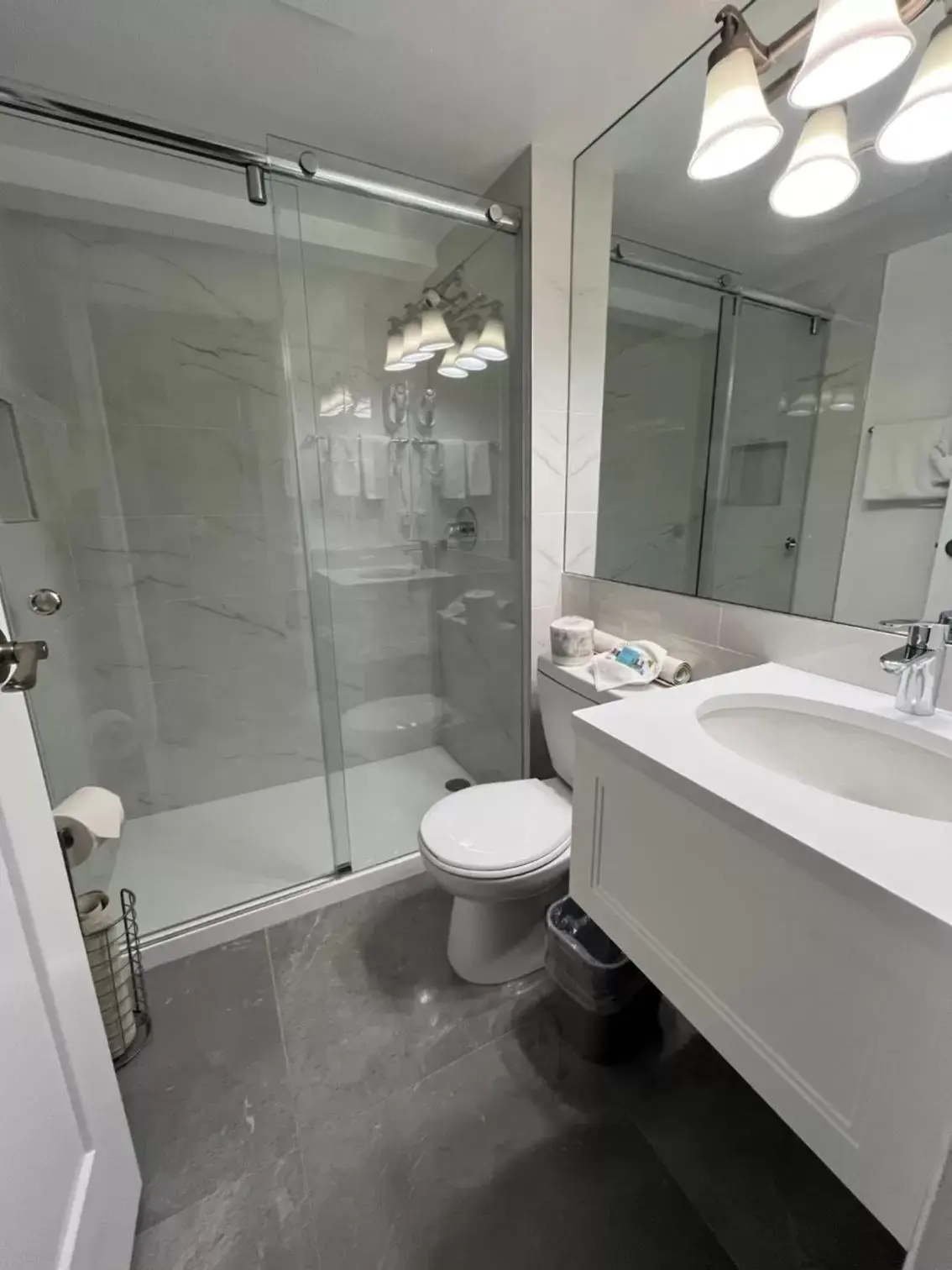 Shower, Bathroom in Arbutus Inn