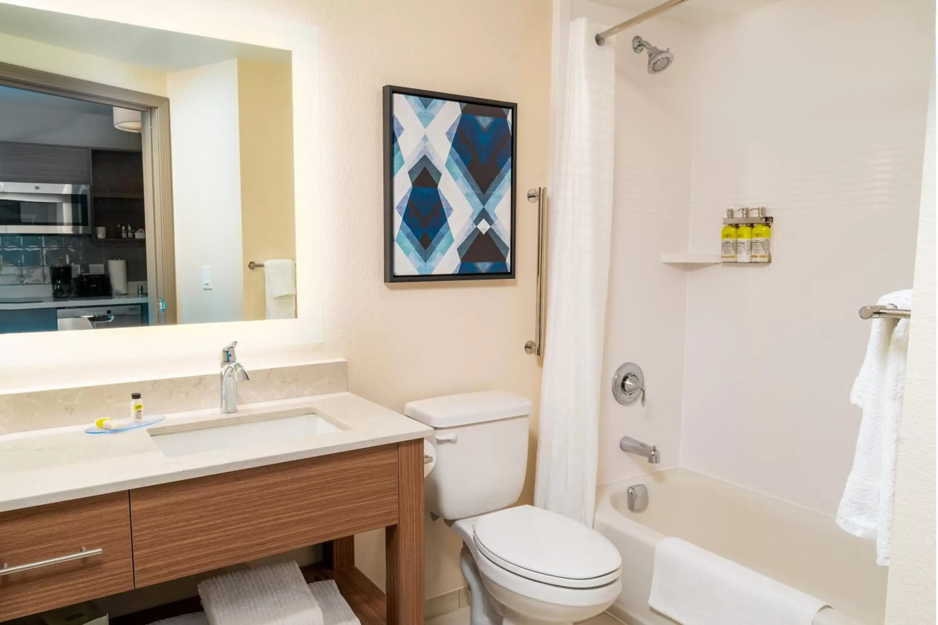 Photo of the whole room, Bathroom in Candlewood Suites - Las Vegas - E Tropicana, an IHG Hotel