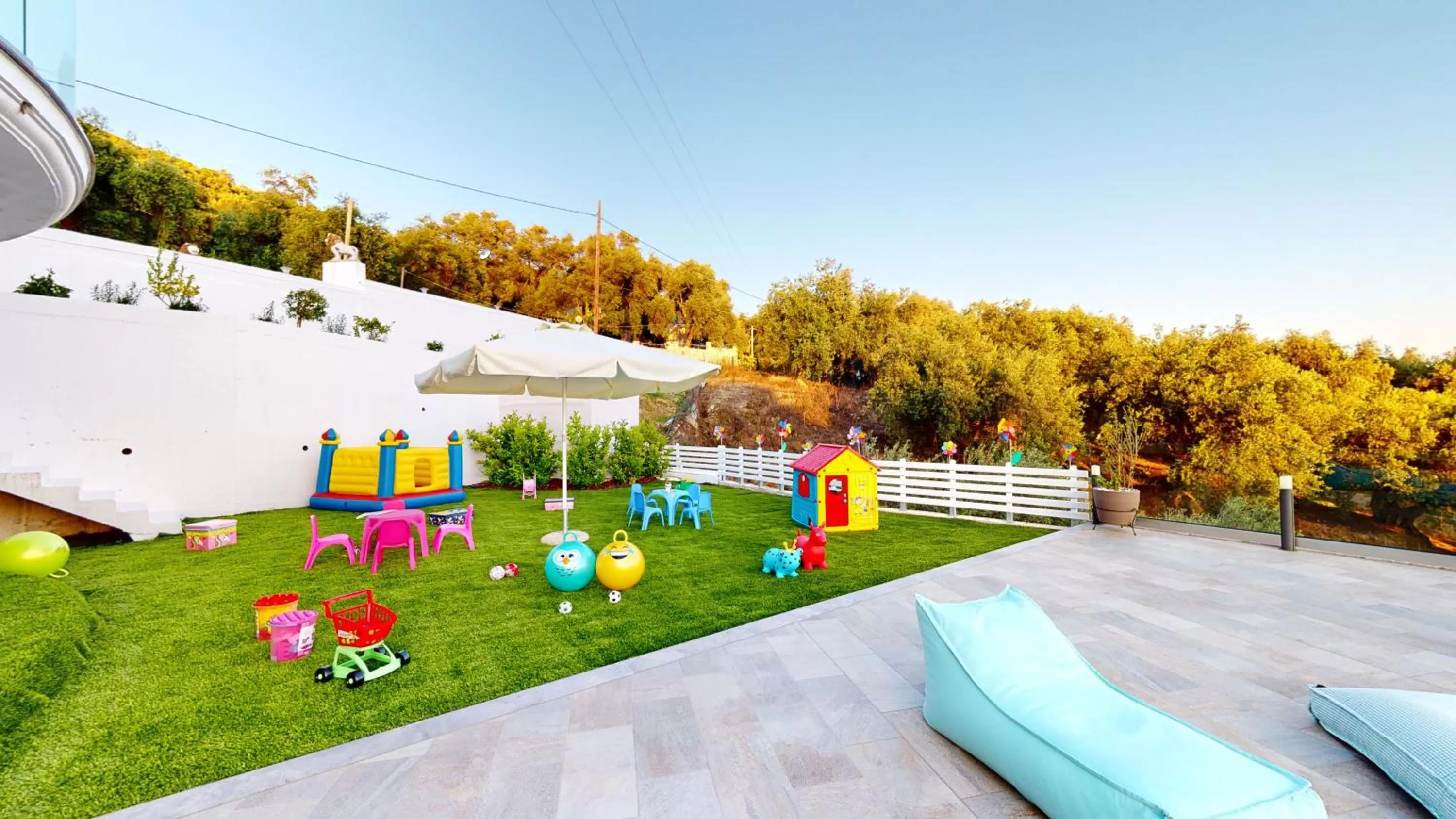 Children play ground, Children's Play Area in Golden Lion Parga