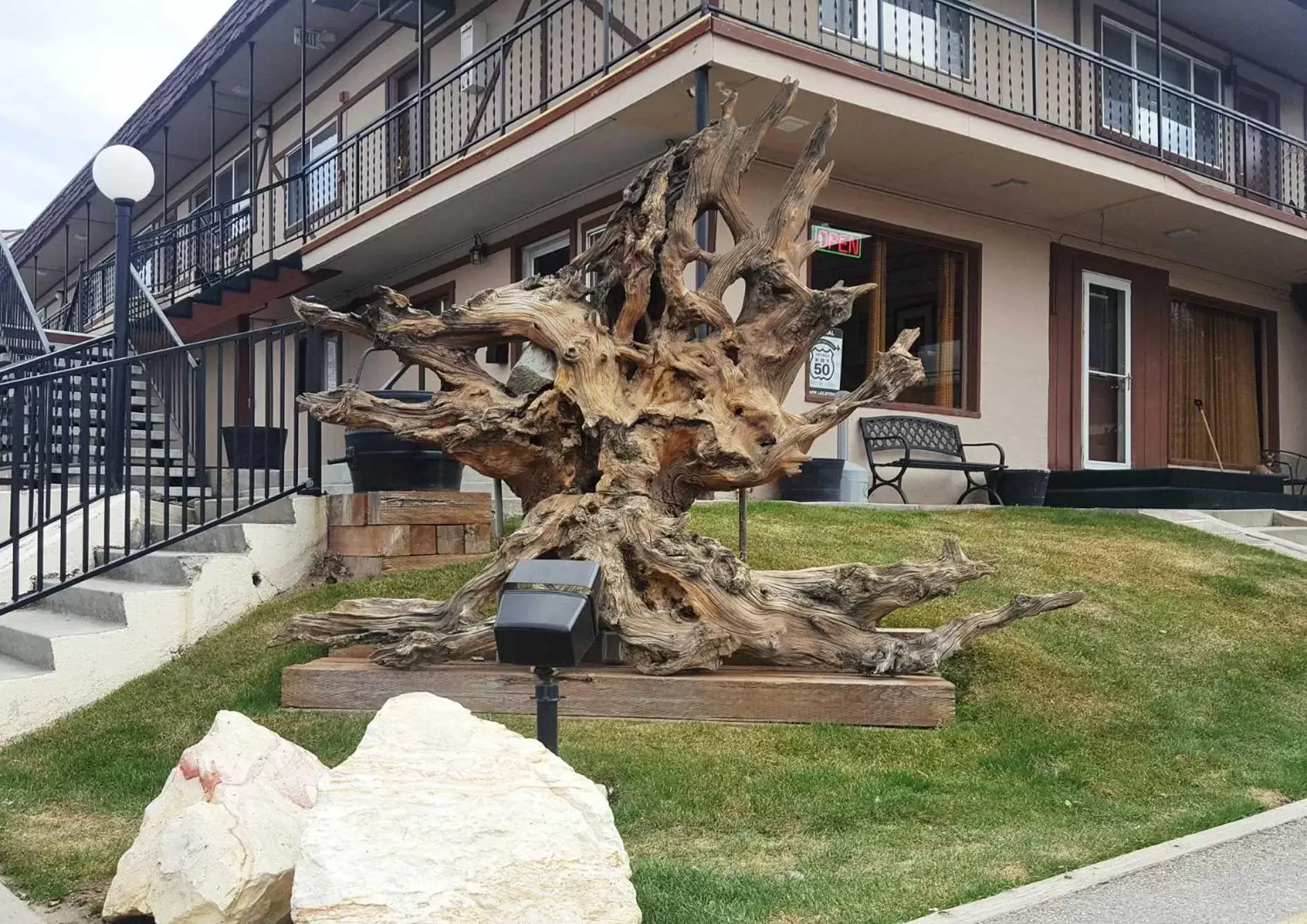 Property building in Bristlecone Motel