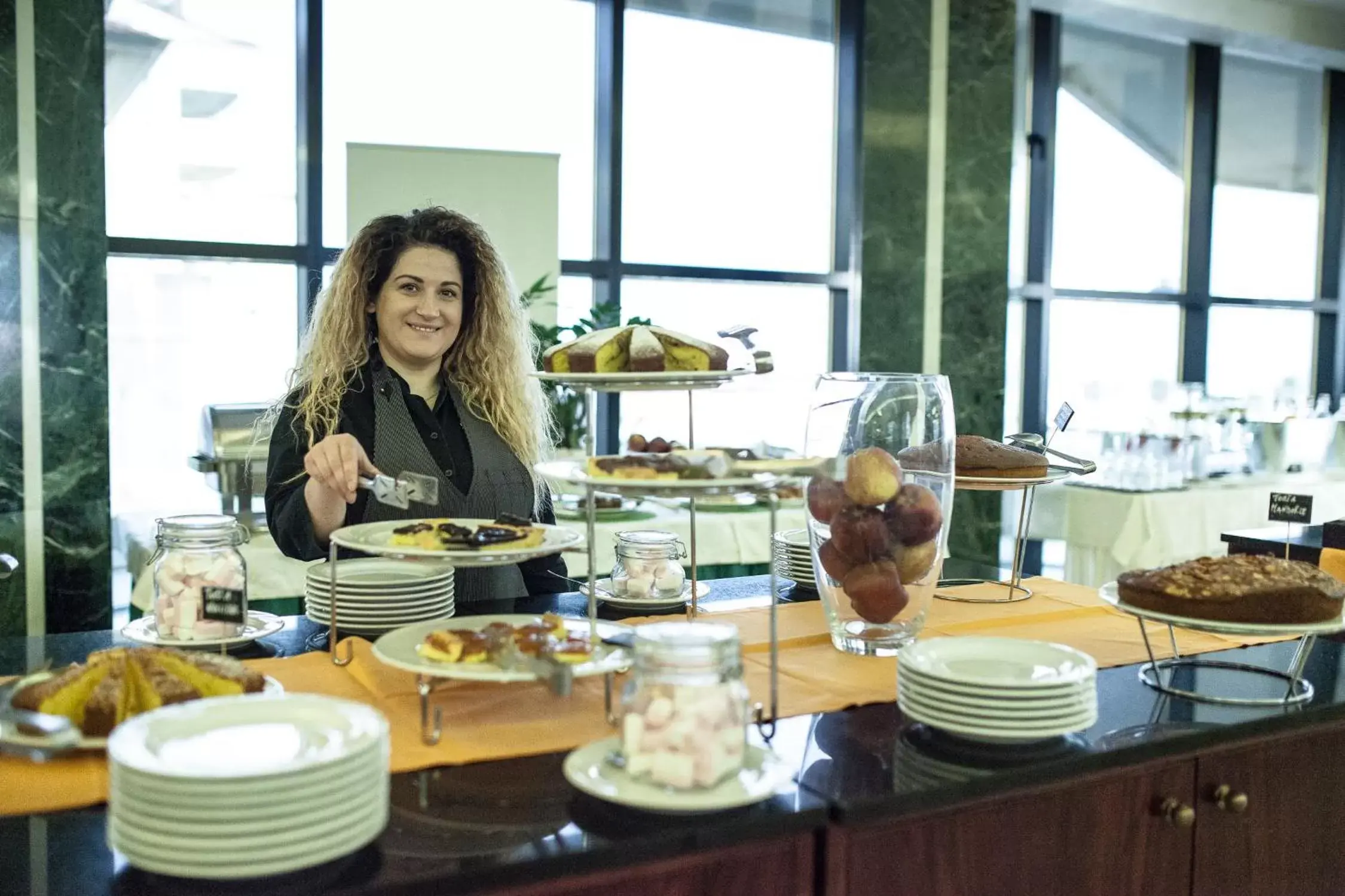 Italian breakfast in Hotel Diplomat Palace