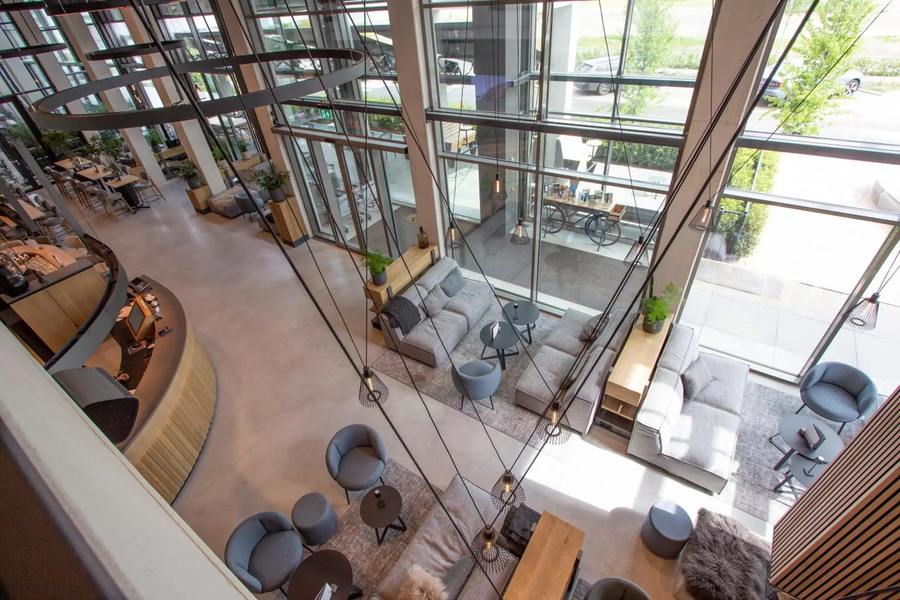 Lobby or reception in Hotel Rosveld